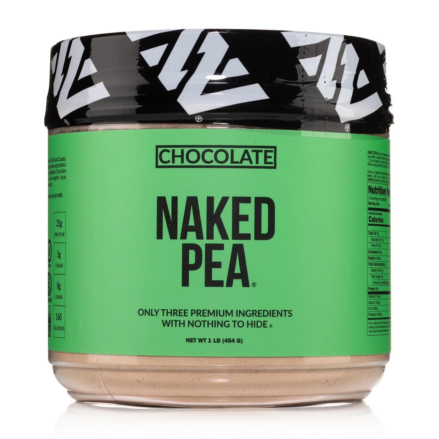 NAKEDnutrition Chocolate Pea 1lb