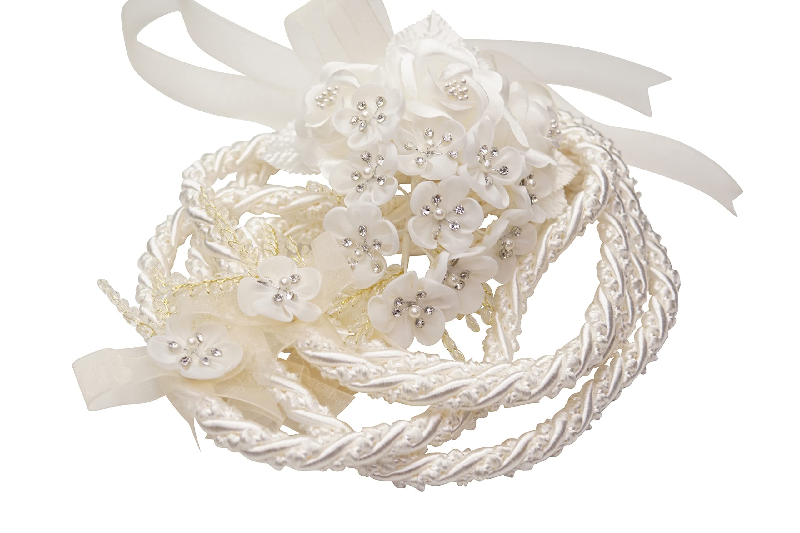 Usnyabni Lassos Boutique Ivory Wedding Lasso Rope Traditional Lazo Cord