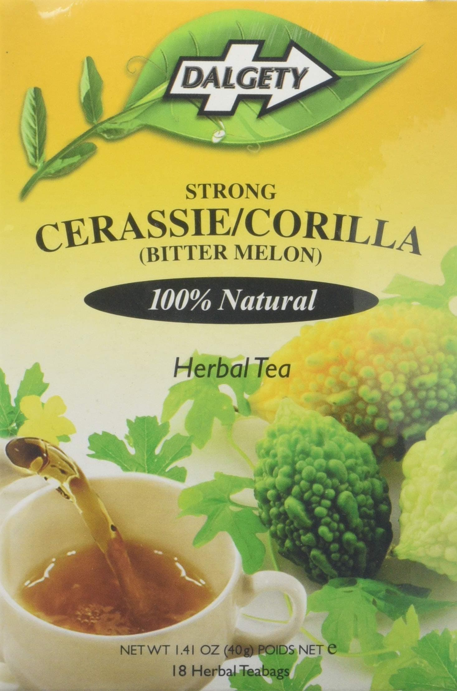 Cerassie - Corilla Tea 40g (18 Tea bags)(Pack of 6)