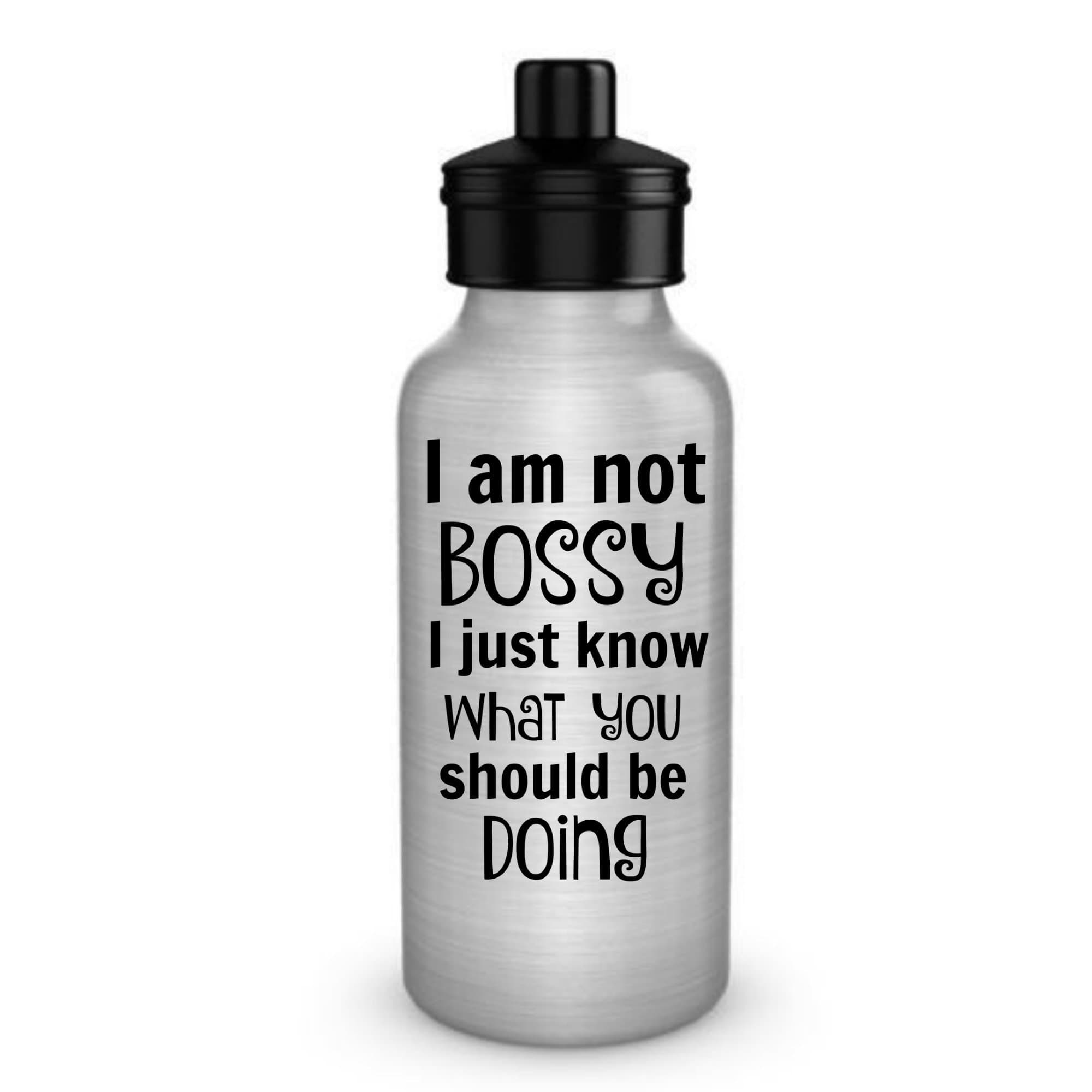 Bossy Bitch Hilarious 20 oz BPA-free Aluminum Reusable Sports Water Bottle,for Strong Women in Your Life