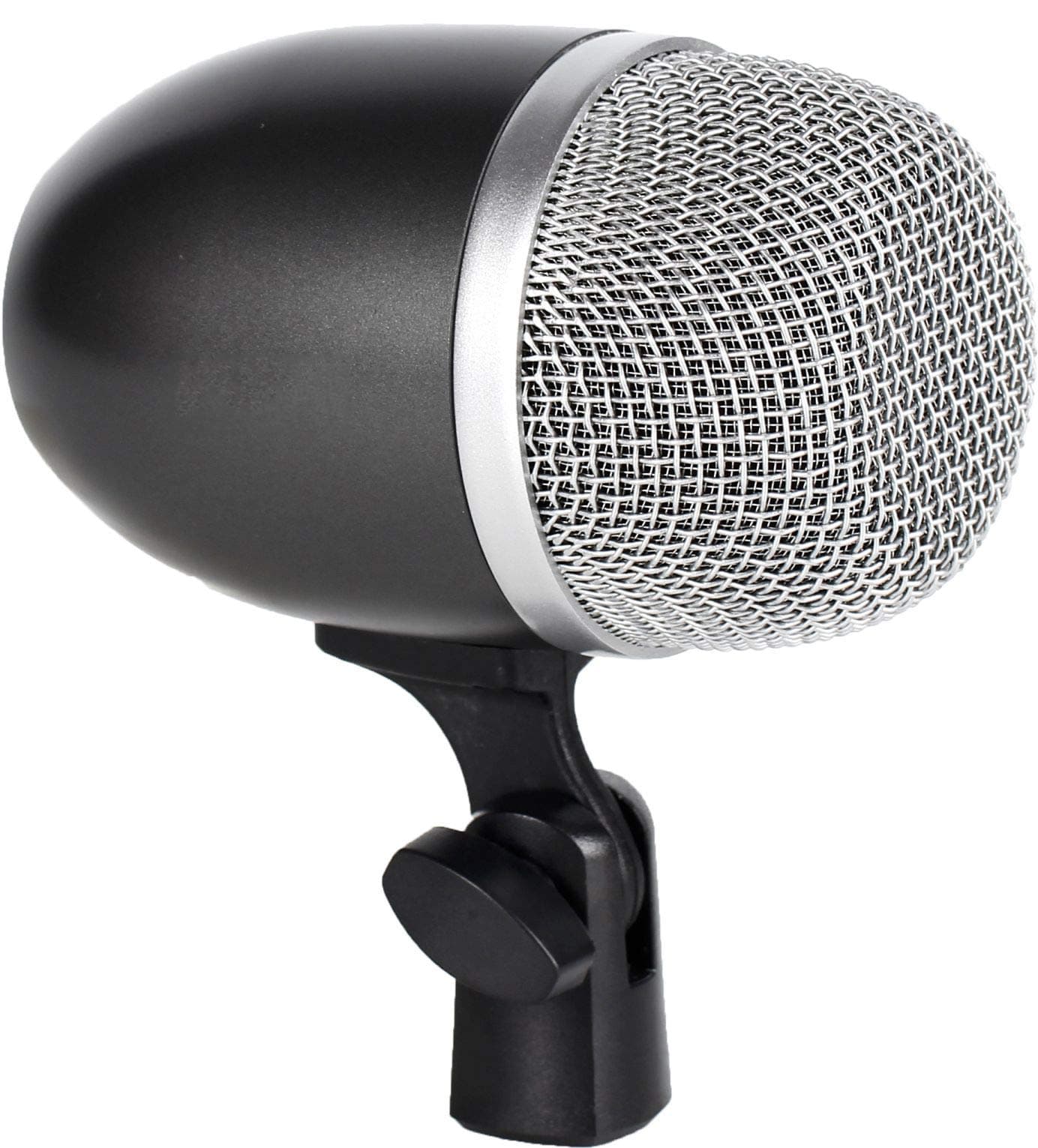 Bass Drum Microphone with Dynamic Pick Up Pattern, Tom Mic Swivel Adjustable Kick Drum Mic with Durable Steel Mesh Grille