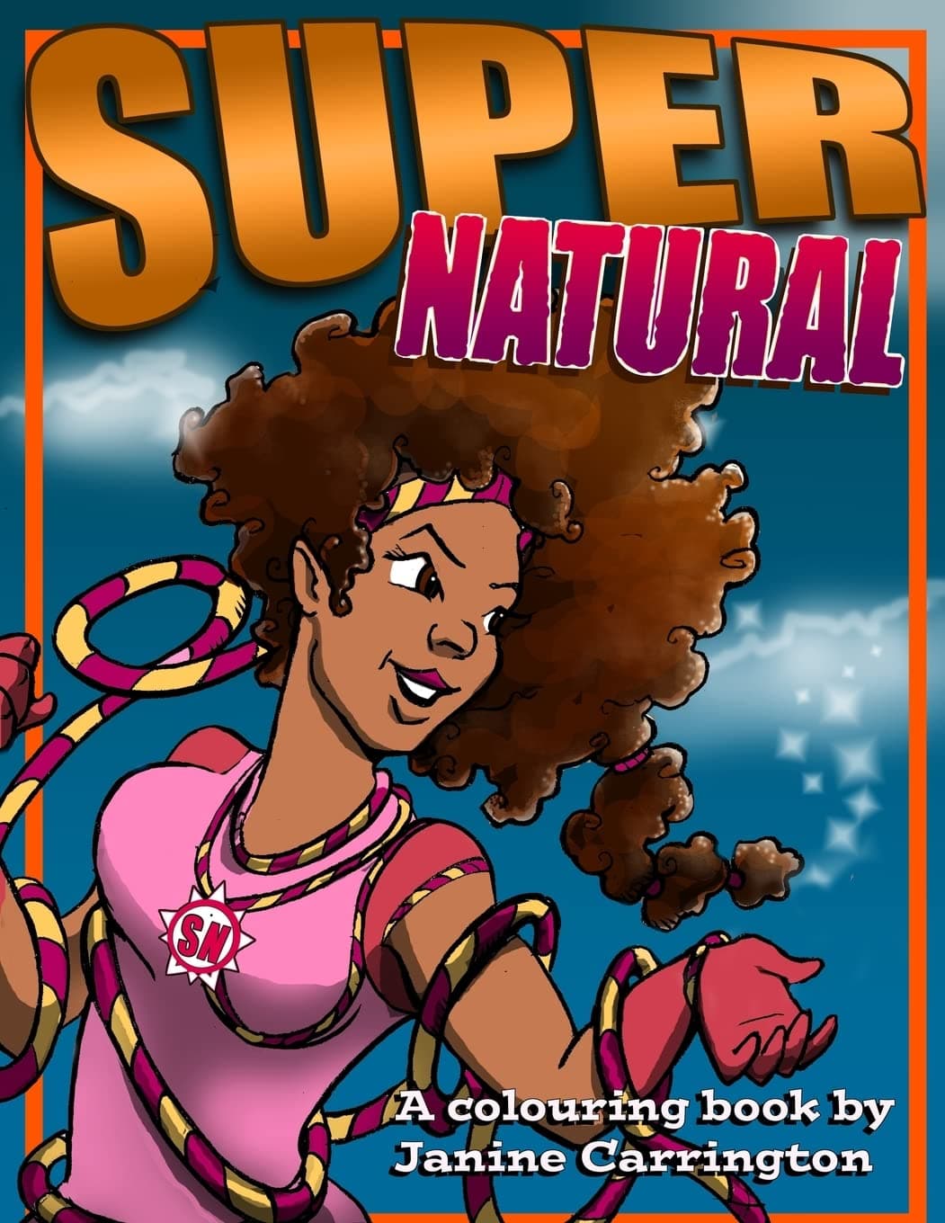 SuperNatural: colouring book