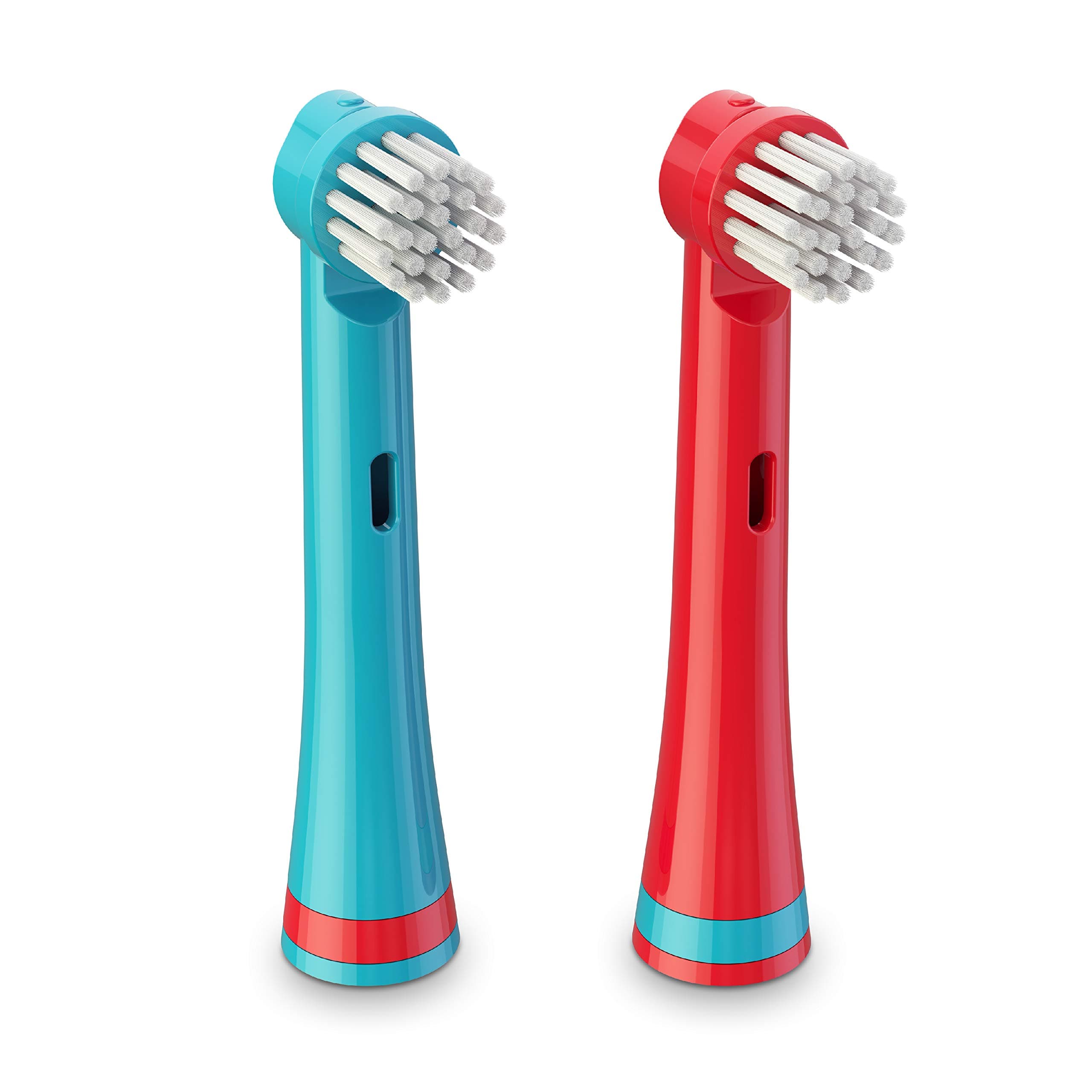 Brusheez Electronic Toothbrush Replacement Brush Heads 2 Pack (Pepper the Dino)