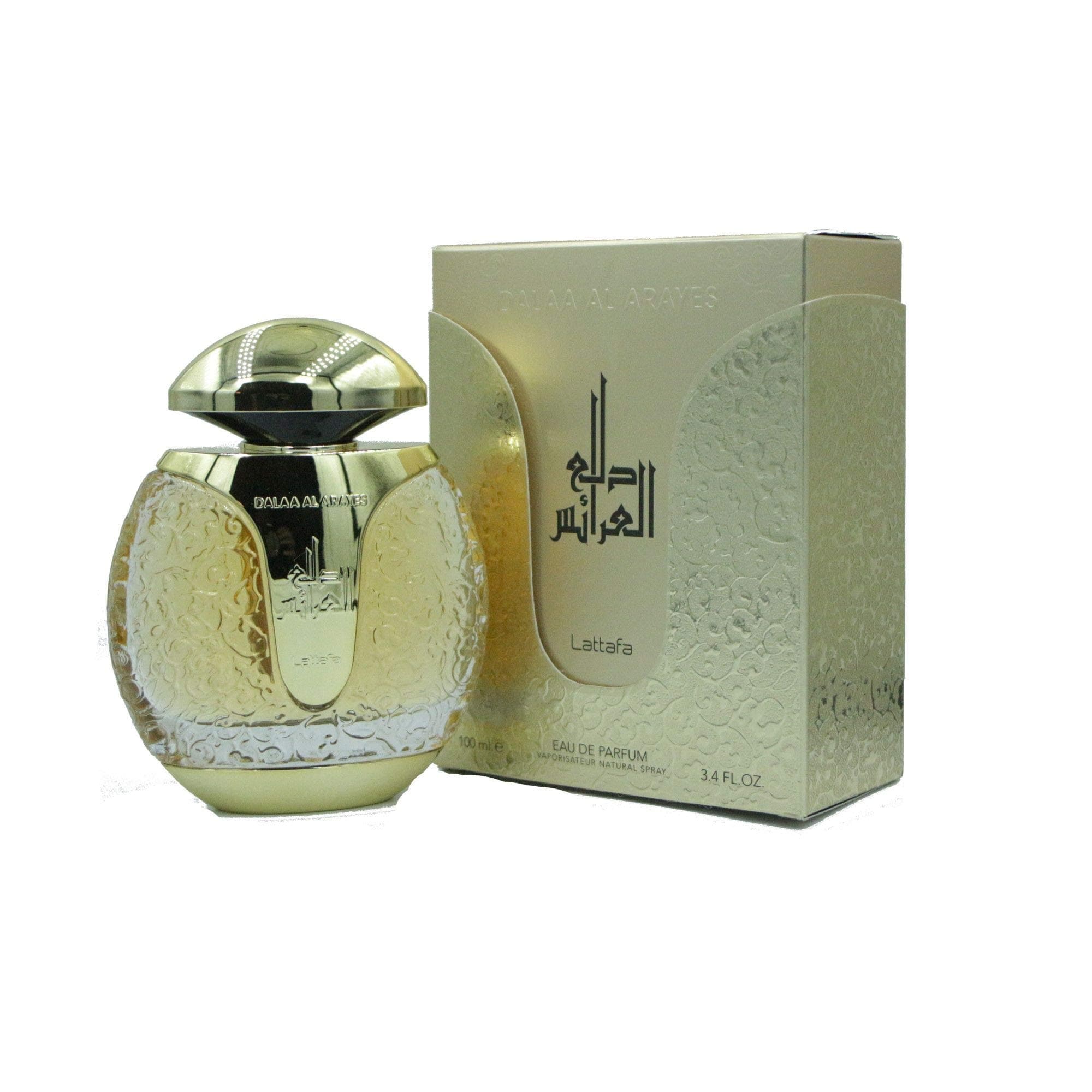 Lattafa Da'laa Al Arayes Gold Eau De Parfume 100ml fresh and oriental fragrance for men and women Eau de Parfum - 100 ml (For Men & Women) Set of 2 Perfumes In 1 pack