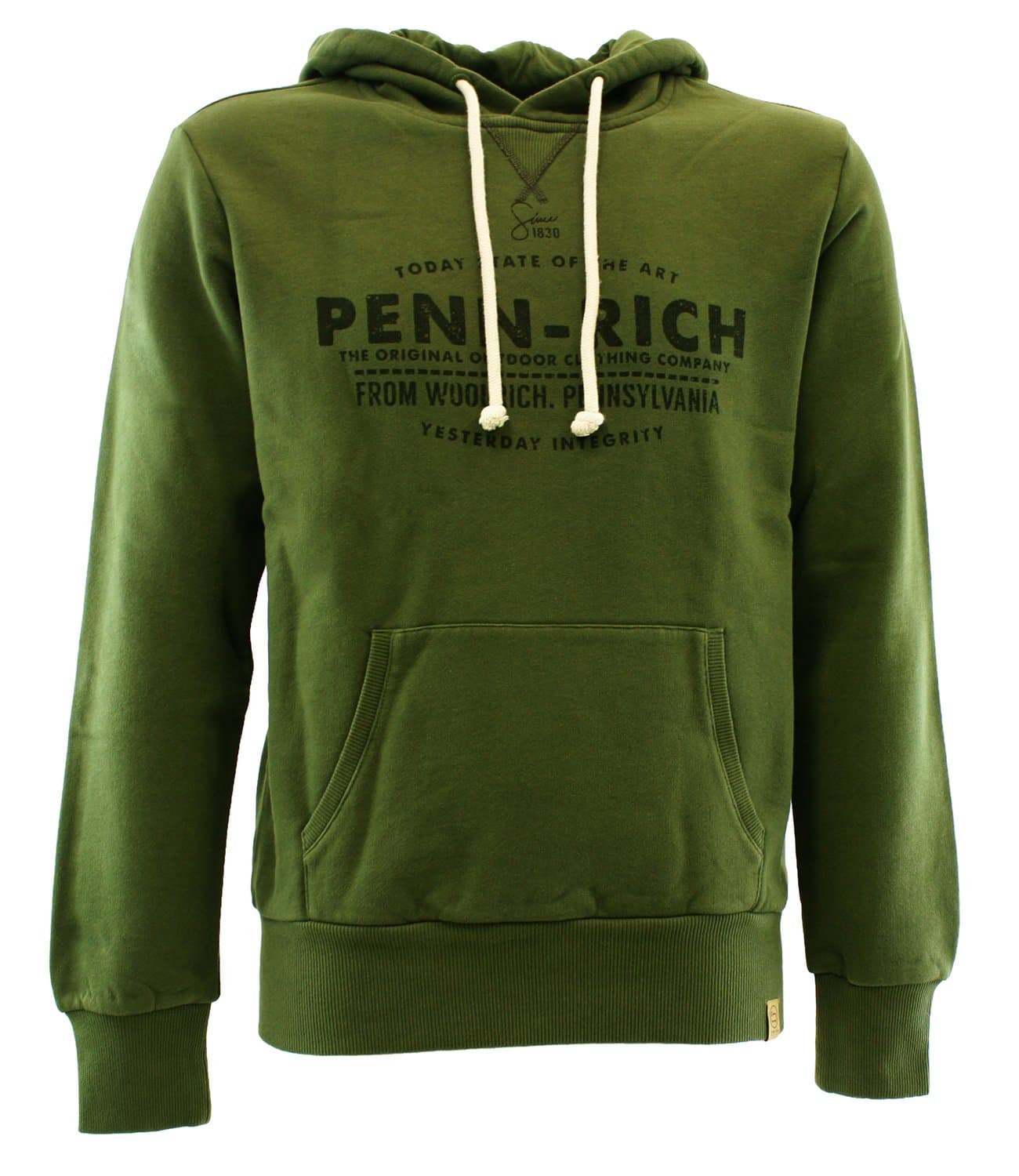 Woolrich Penn Rich VINTAGE HOODIE616 Felpa con cappuccio Verde XXL Man