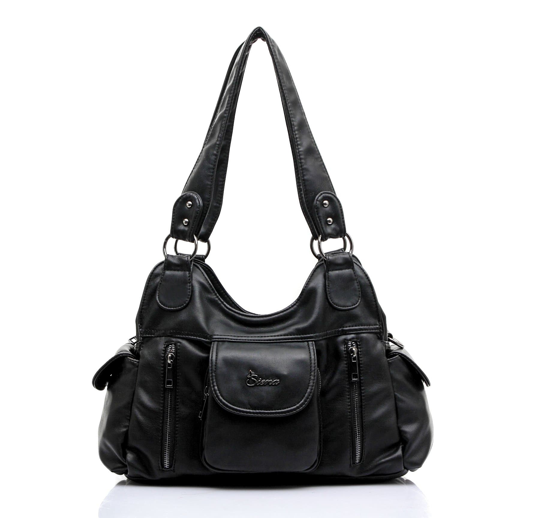 Siena Soft Multi Pocket Voyage Satchel SC009