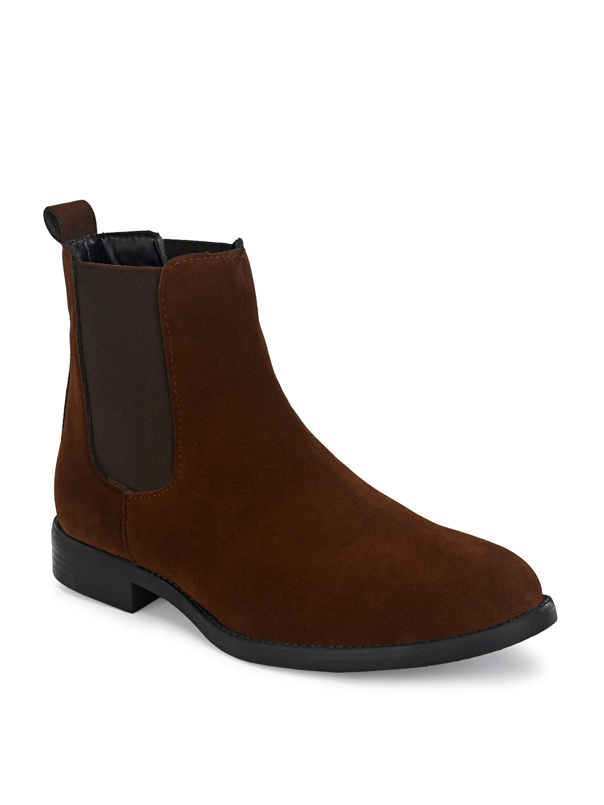 HiREL'S Men's Suede Outdoor Every Day Chelsea Boots