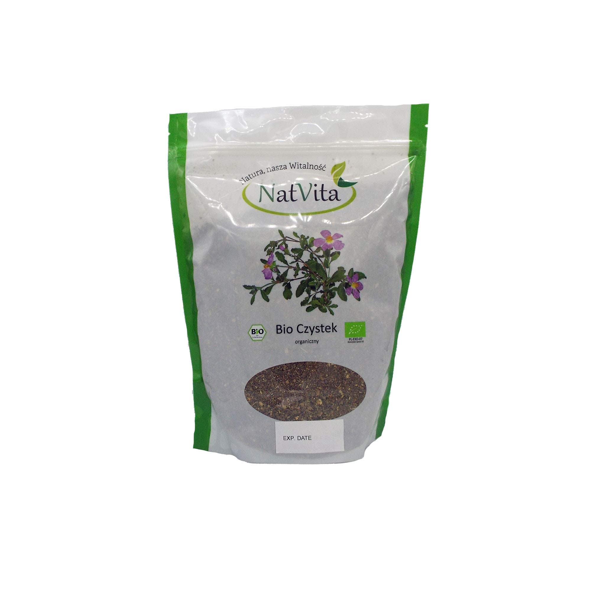 Organic Cistus Incanus - Rock Rose - Czystek 500g 1.1lb - Turkey - supports the body’s immune system