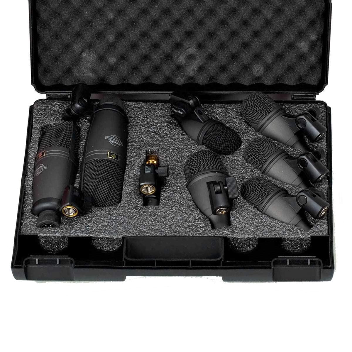 SUPERLUX DRK-F5H3 8 Piece Drum Mic Set Microphone Drum Pack