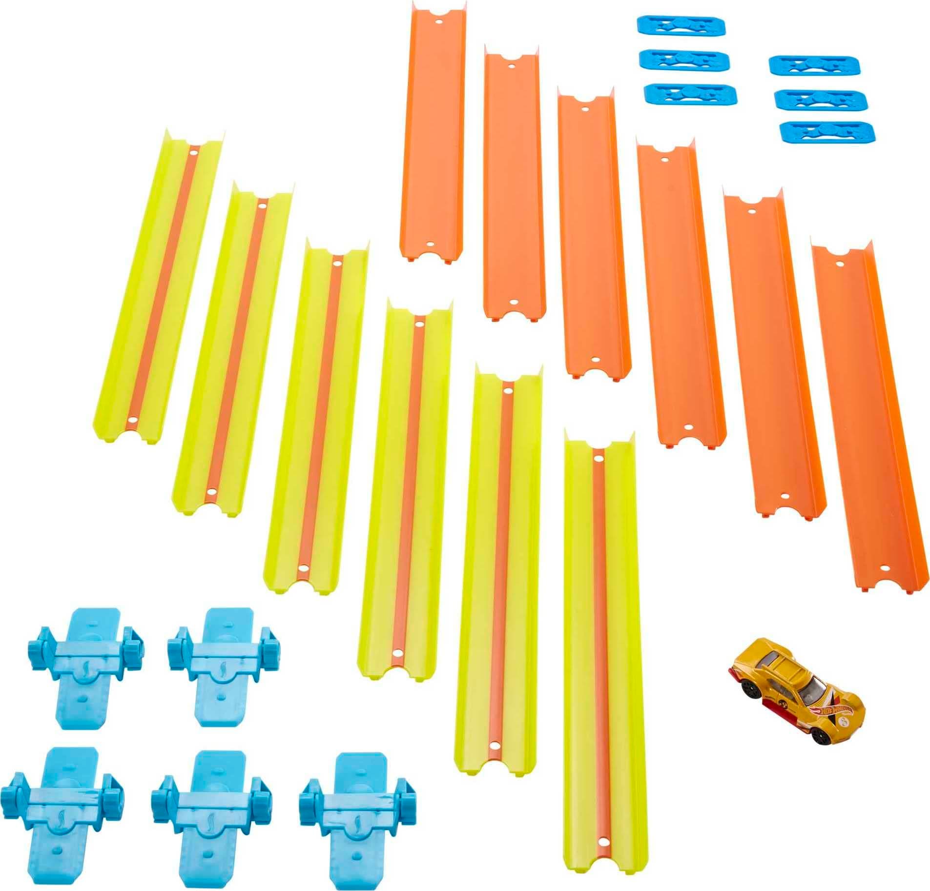 Hot Wheels Track Builder Fold Up Track Pack Assorted