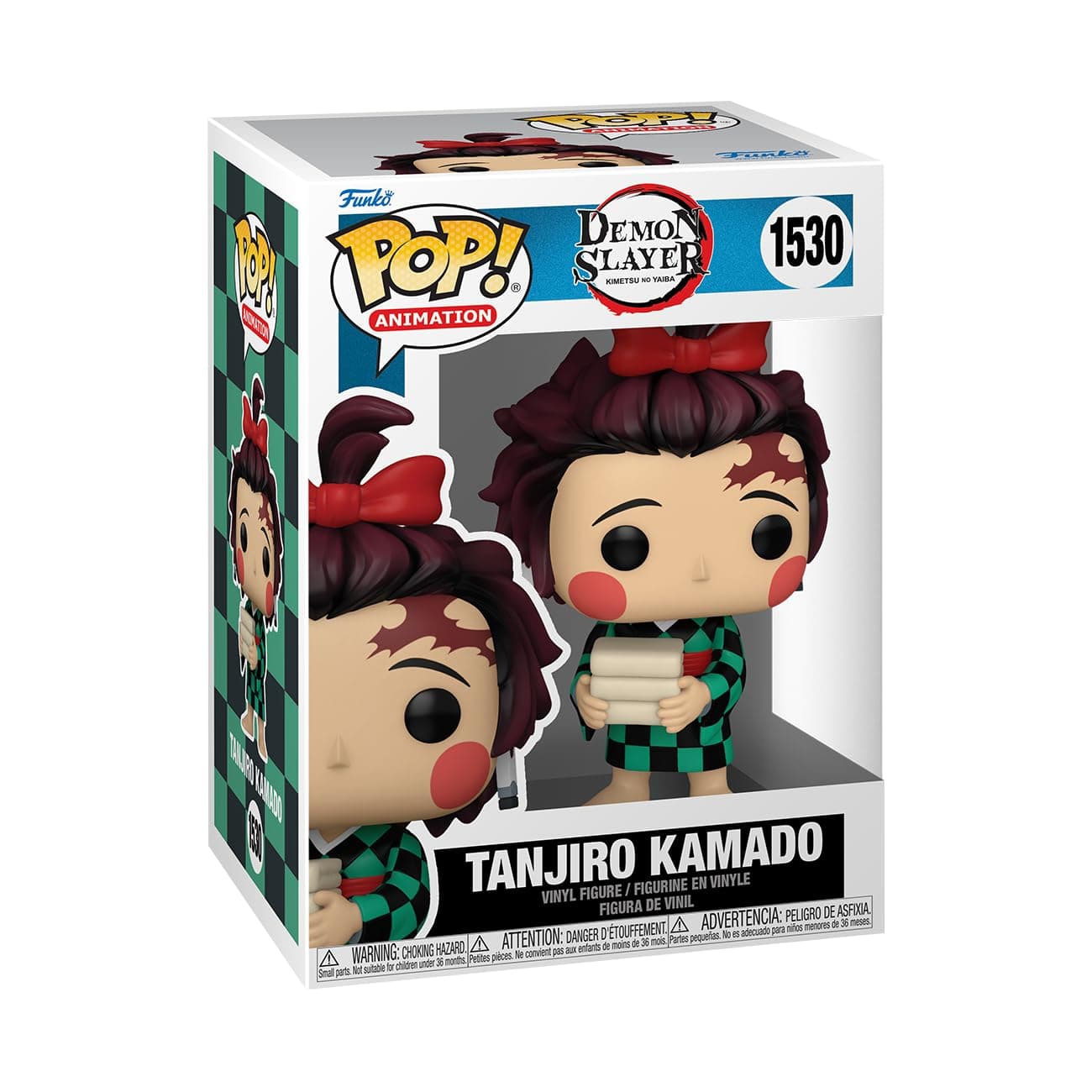 Funko Pop! Animation: Demon Slayer - Tanjiro Kamado - (Kimono) - Collectable Vinyl Figure - Gift Idea - Official Merchandise - Toys for Kids & Adults - Anime Fans - Model Figure for Collectors
