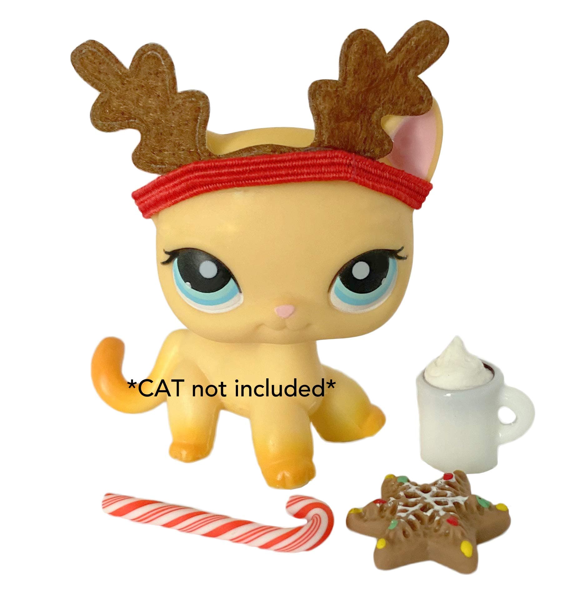 Pet Shop Accessories LPS Christmas Clothes Lot Reindeer