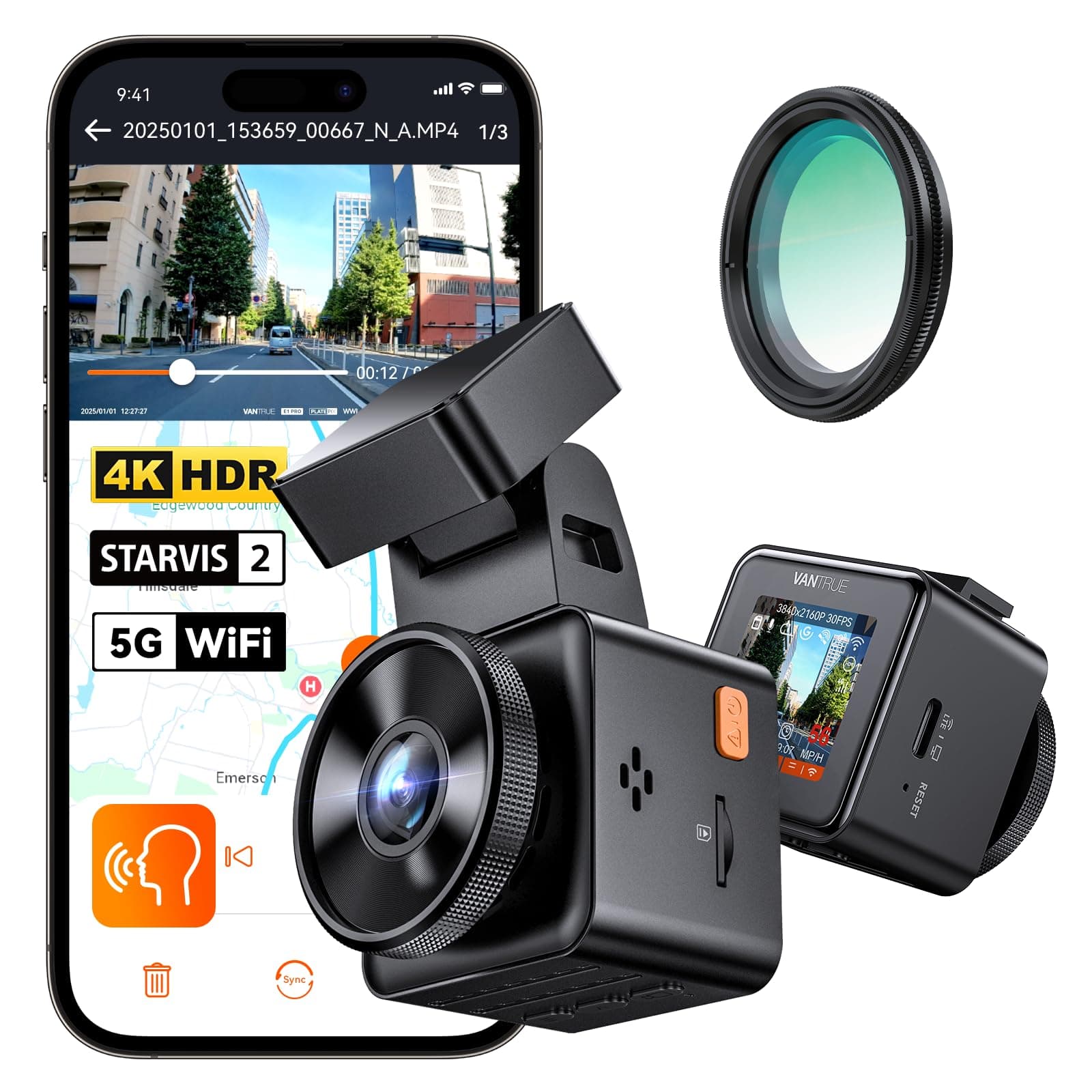 E1 Pro 4K Dash Cam