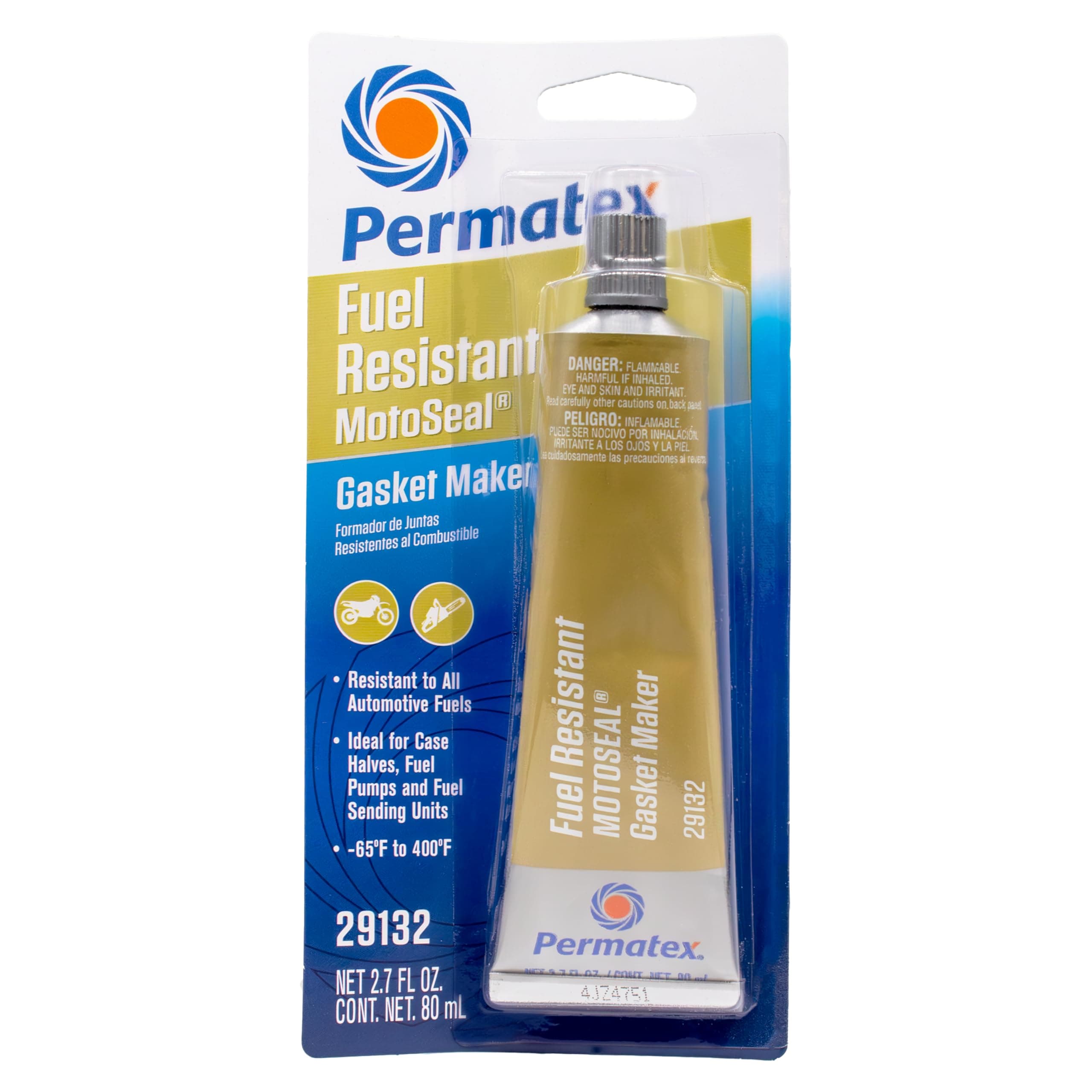 Permatex 29132 MotoSeal 1 Ultimate Gasket Maker Grey, 2.7 oz