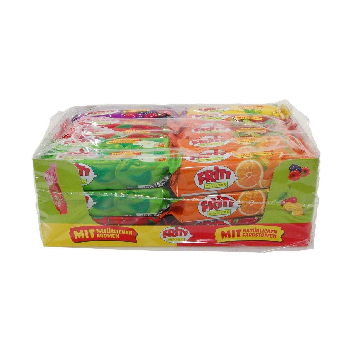 German Fritt Chewy Candy with Vitamin C Chewy Candy - 30 x 70 g