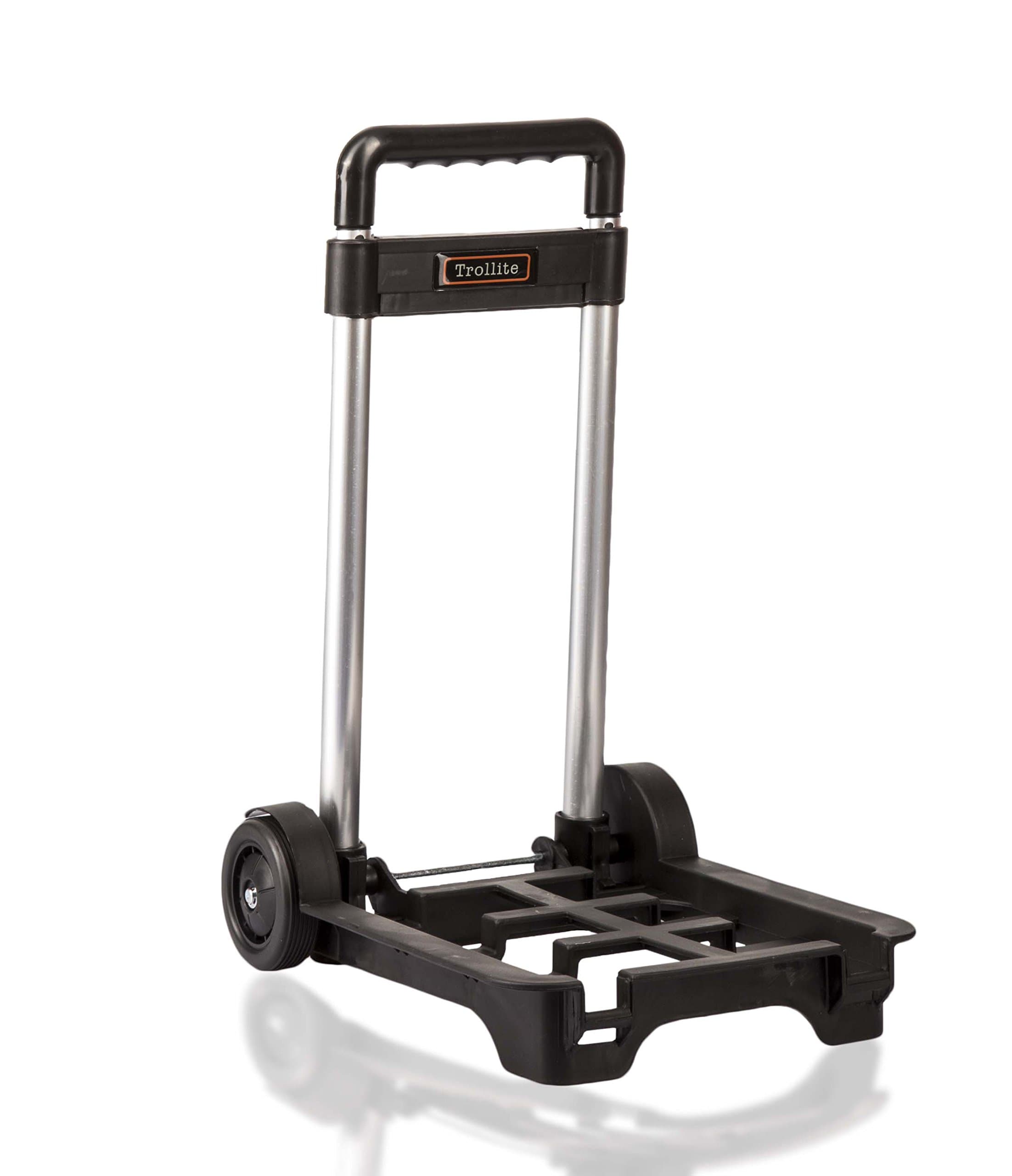 Small Lightweight & Compact Folding Travel Garden Camping Festival Shopping Trolley on Wheels Hand Cart. Weighs 900grams Only.