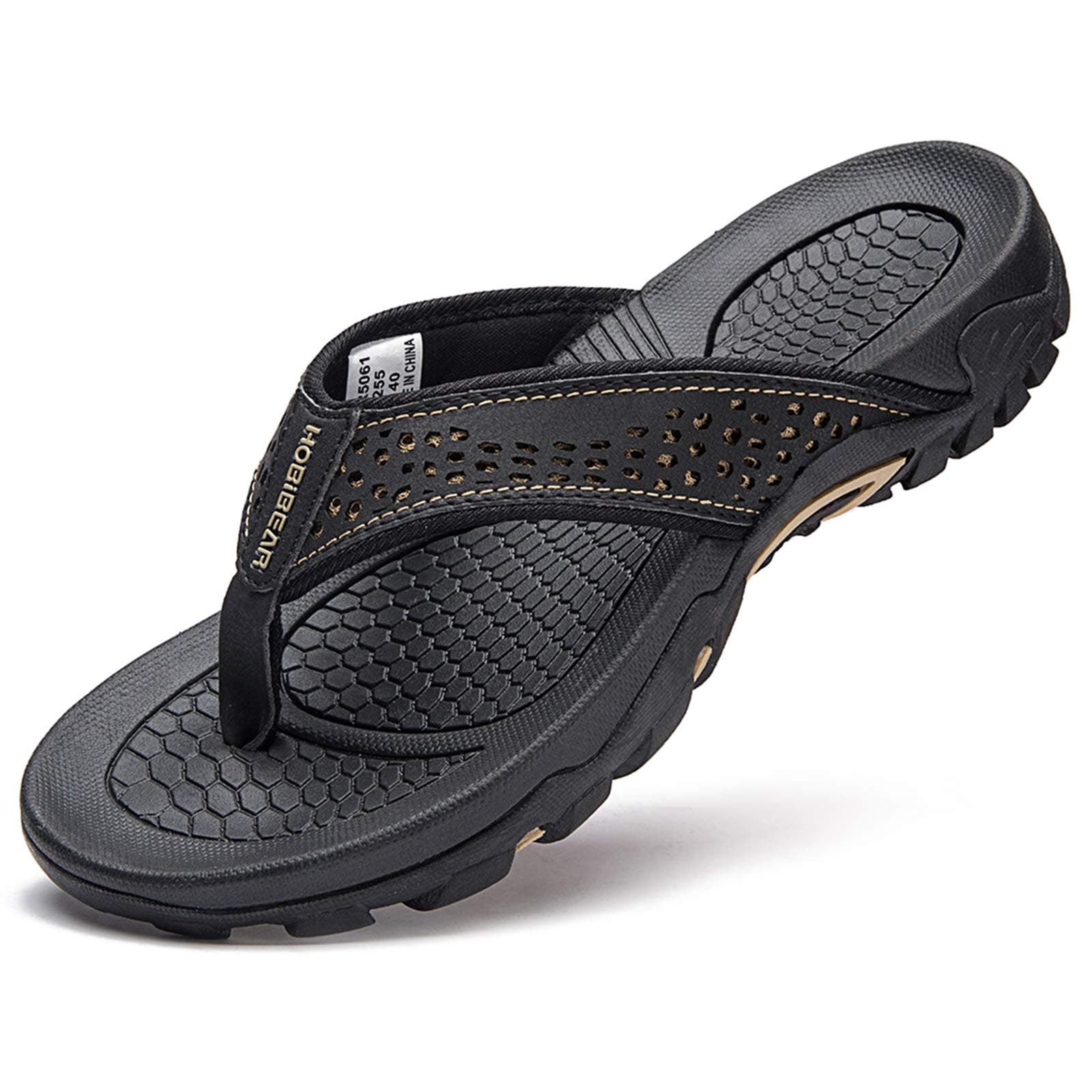 GUBARUNMens Sport Flip Flops Comfort Casual Thong Sandals Outdoor