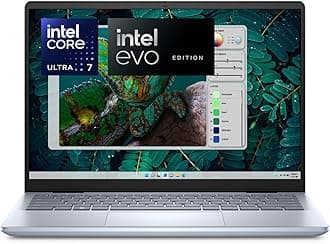 Inspiron 14 Plus 7440 Laptop - 14.0-inch 16:10 2.2K (2240x1400) Display, Intel Core Ultra 7-155H, 16GB LPDDR5X RAM, 1TB SSD, Intel Arc Graphics, Windows 11 Home, Onsite Service - Ice Blue