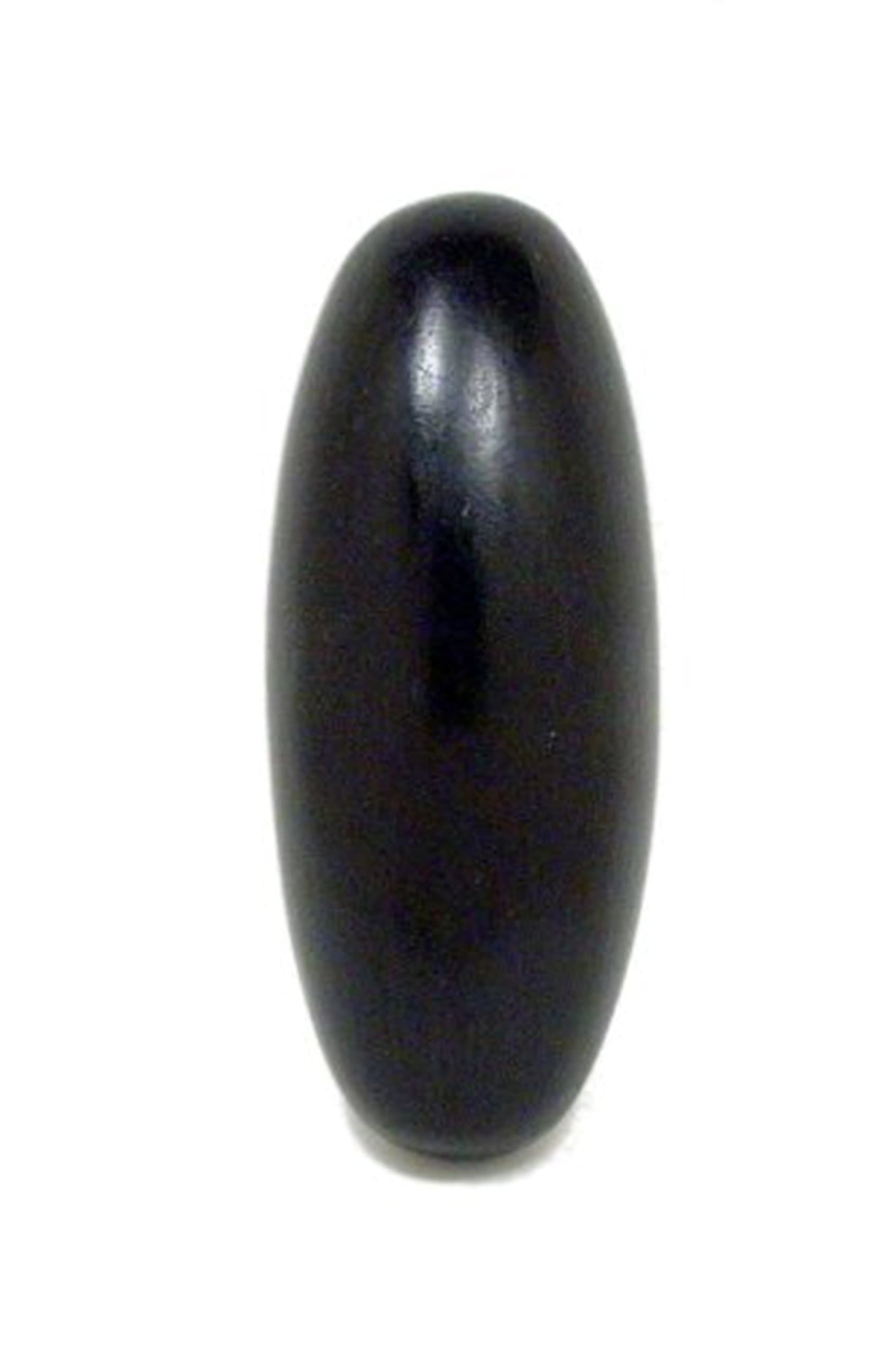 Rare Black Narmada River Shiva Lingam Approx 8-9 cm