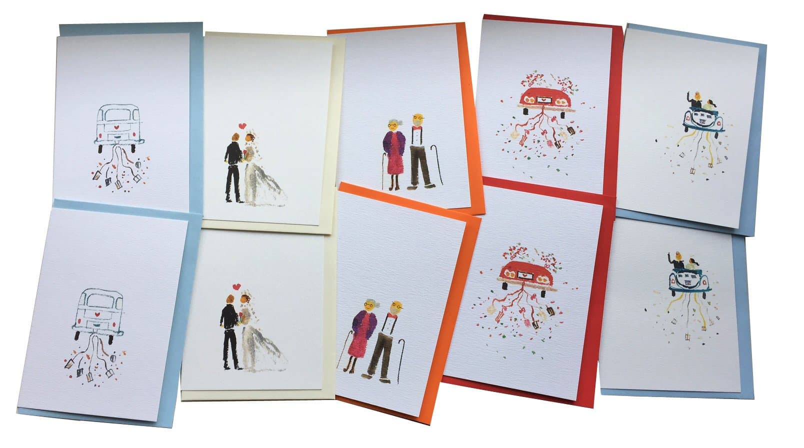 Wedding Cards Wedding Getting Married Wedding Anniversary Greeting Cards from GayaCards, Multipack, for a Very Special Day, Get These Beautiful Cards Now!