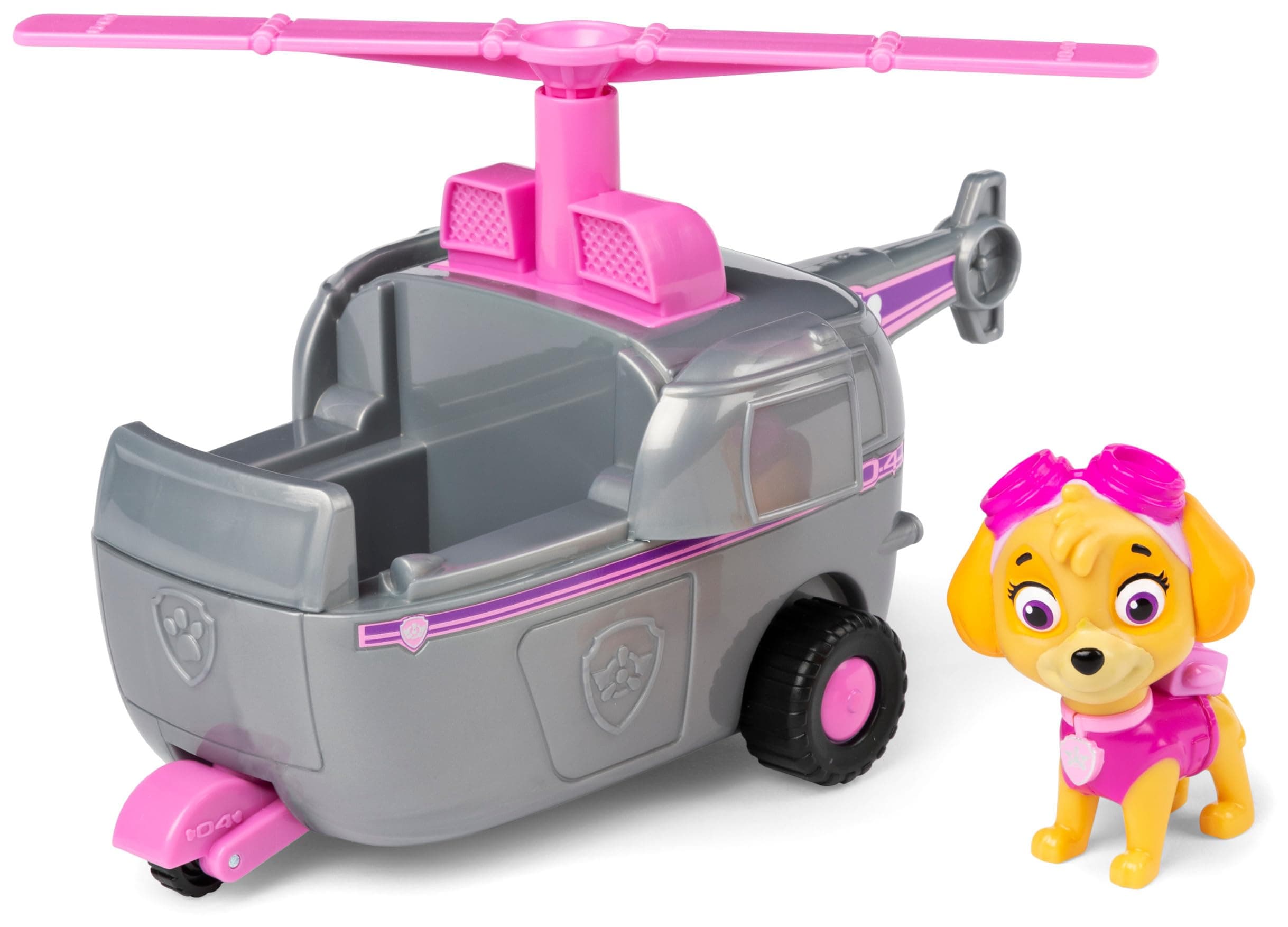 Helicopter with Skye Figure (Sustainable Basic Vehicle/Basic Vehicle) Toy for Children from 3 Years