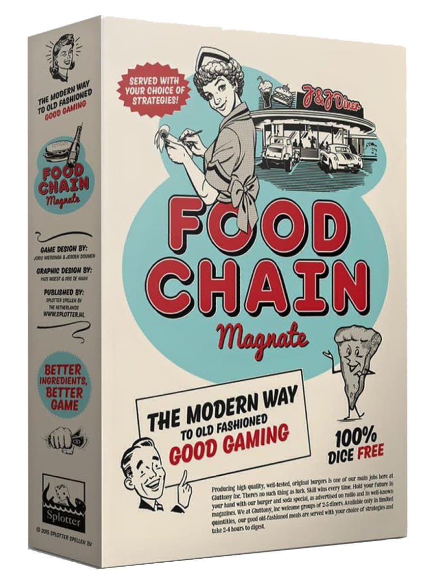 Food Chain Magnate Strategy Board Game
