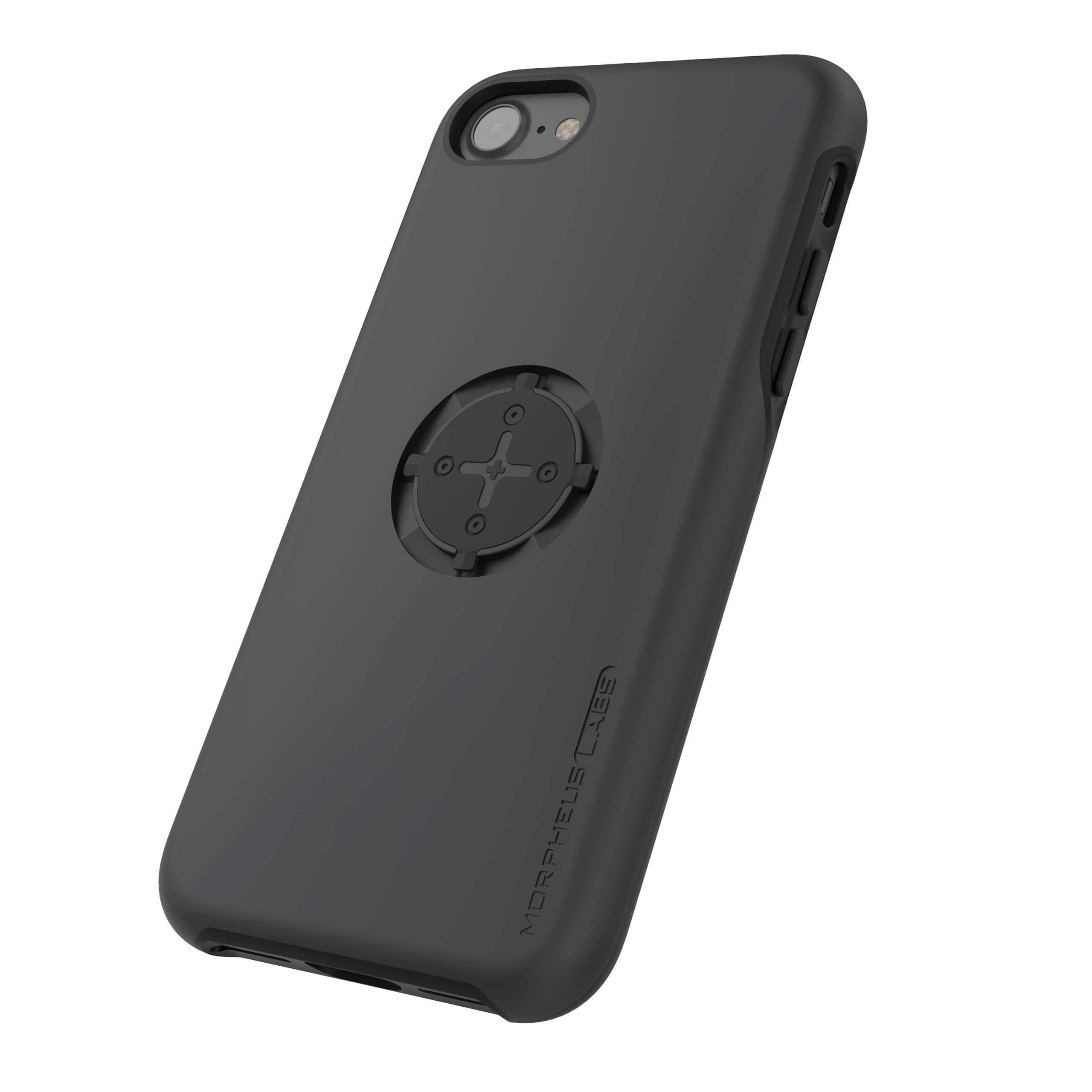 MORPHEUS LABS M4s Bike Phone Case for Apple iPhone 8 / iPhone 7 Cover for Bicycle (Bike Mount/Holder is not Included) [Black]