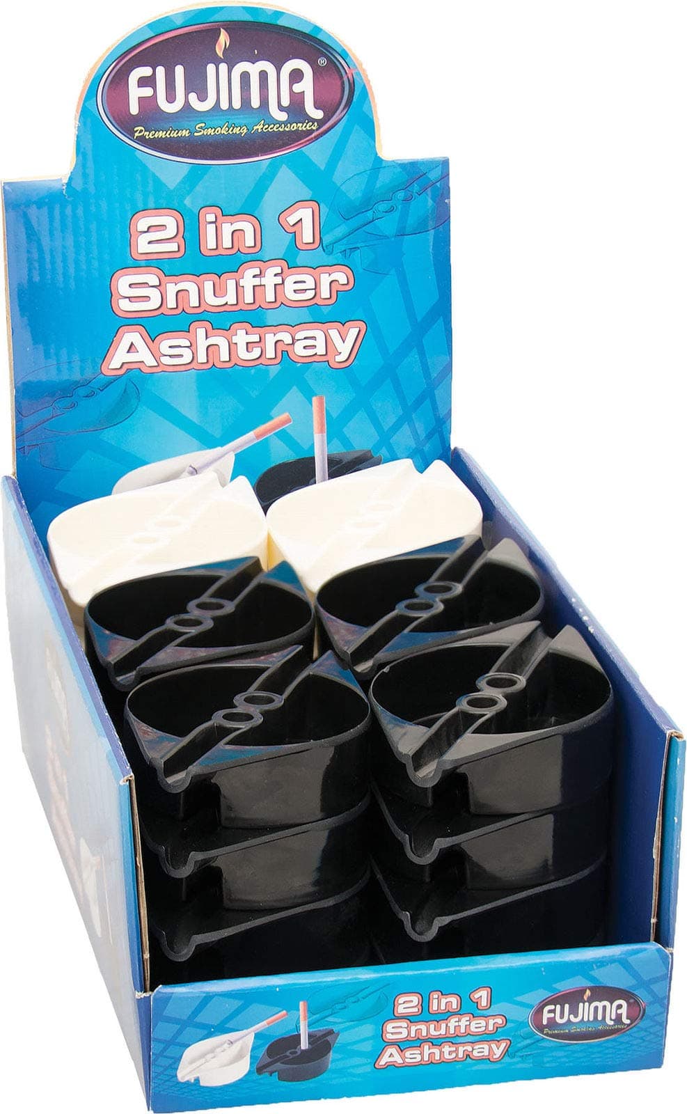 Fujima USA 2 in 1 Ashtray with Built in Snuffer