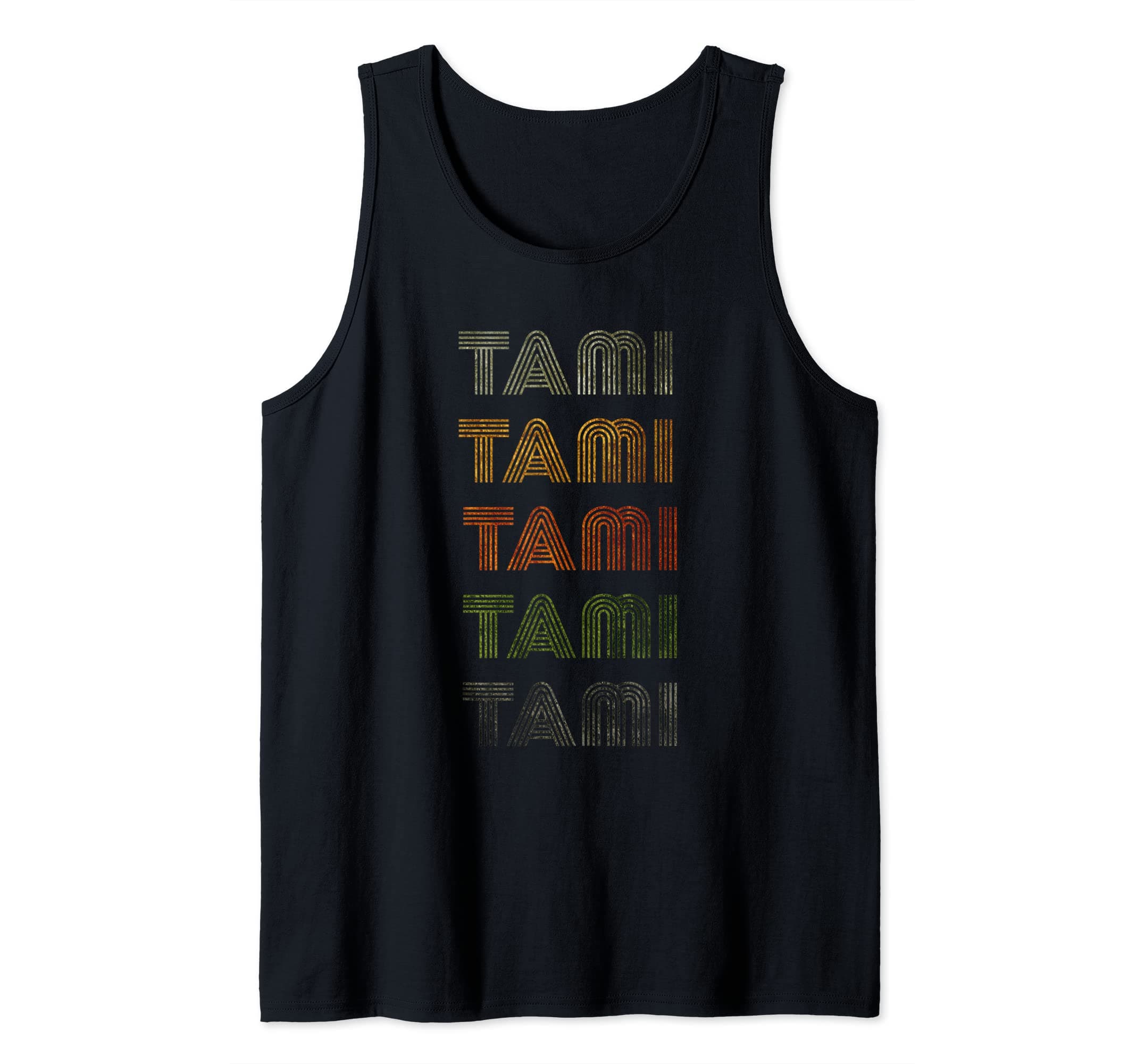 Love Heart Tami Tee Grunge/Vintage Style Black Tami Tank Top