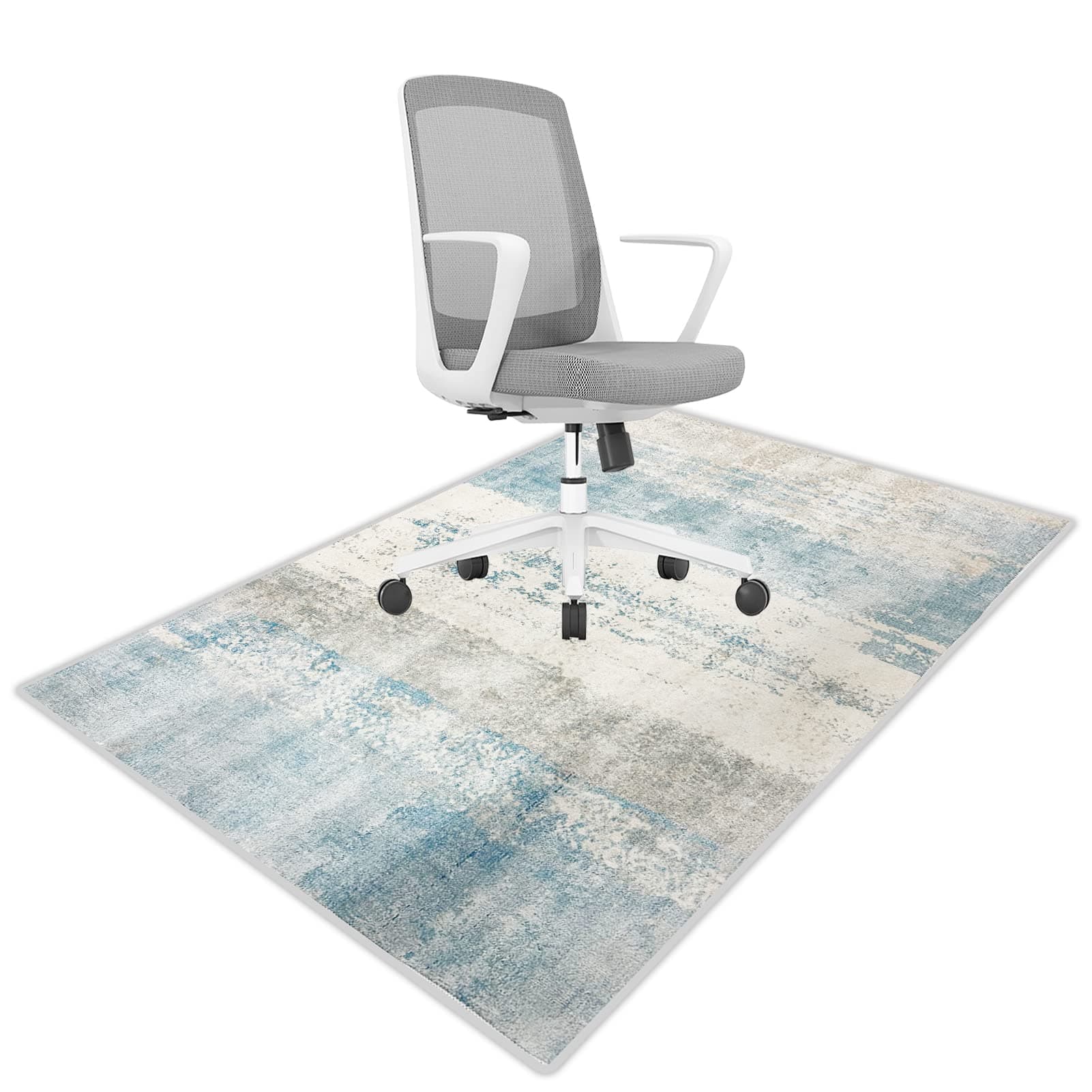 Office Chair Mat for Hardwood Floor, Anti-Slip Desk Chair Mat, Chair Rugs Floor Protectors Mat, Computer Chair Mat for Rolling Chair, Chair Carpet Mat for Home Office(36"X48")