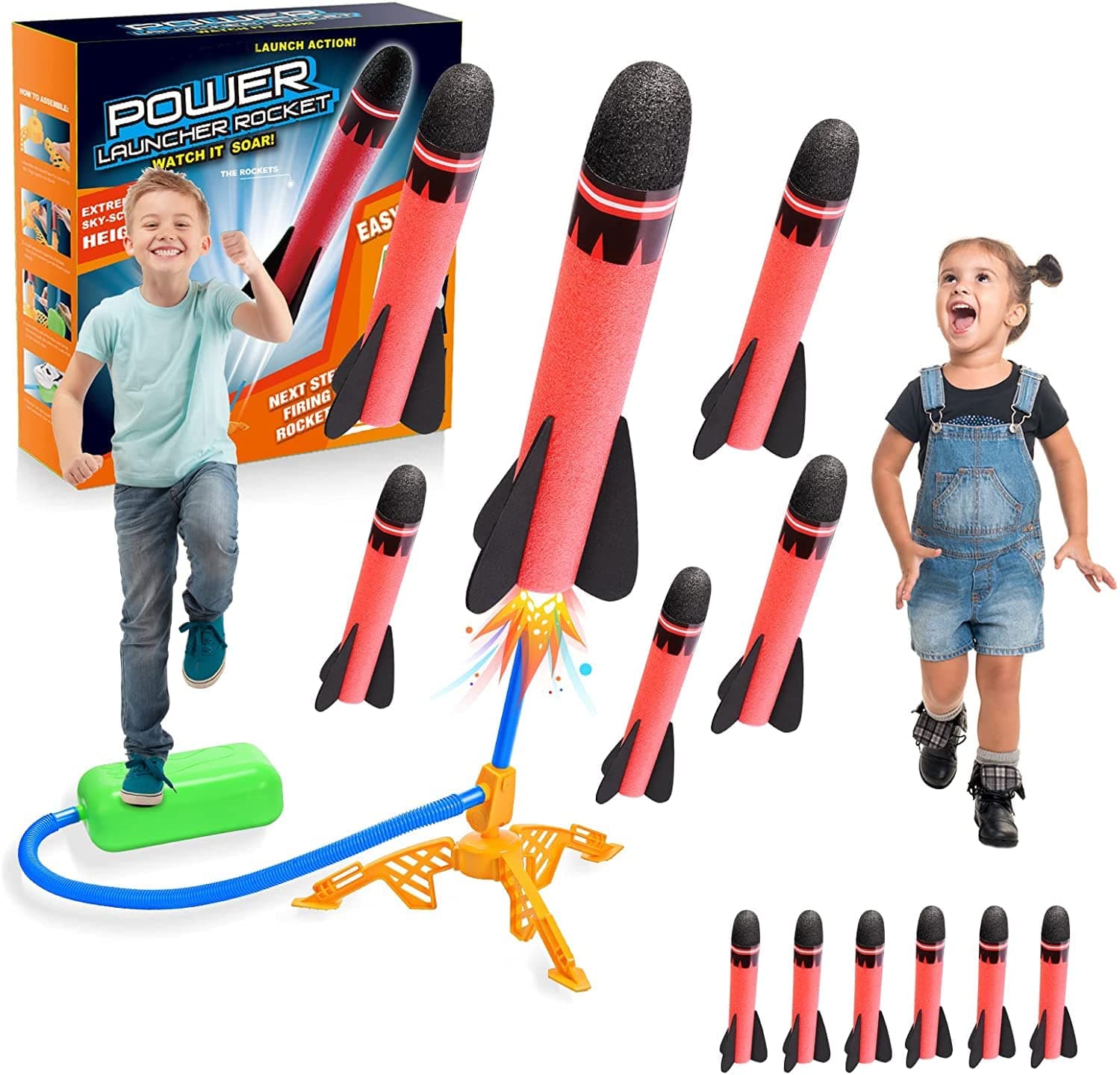 Boy Toys for 3-12 Years Old Boys, Kids Toys Garden Toys Boys Girls Gifts Age 3-9 Year Old Boys Toys Age 3-9 Outdoor Birthday Gifts for Kids Toy Rockets Garden Games