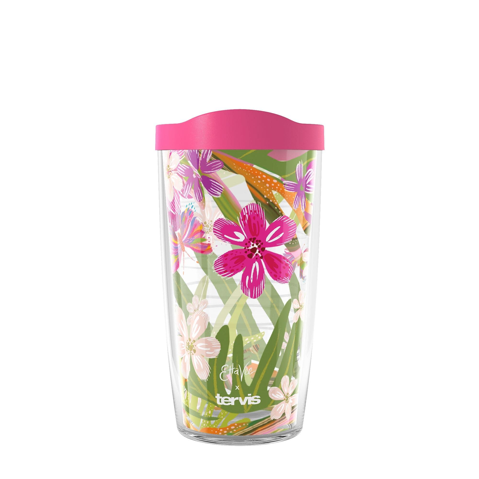 Etta Vee Garden Glory Insulated Tumbler, 16oz, Classic