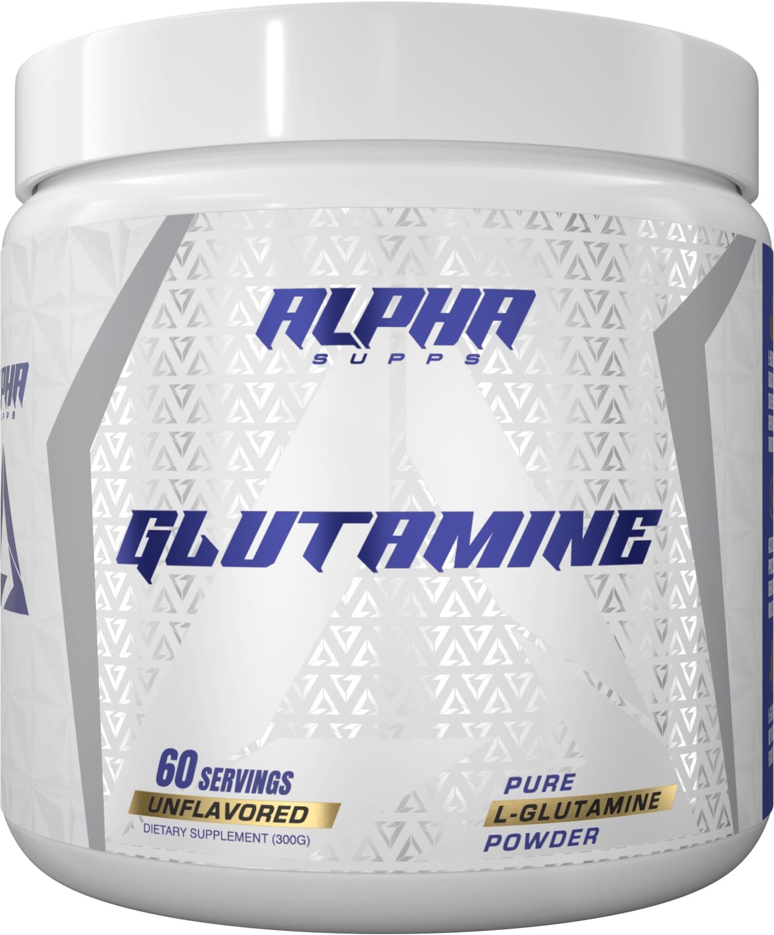Pure L-Glutamine Powder - Unflavored Amino Acid, Glutamine Nutritional Supplement for Muscle Recovery, Gut & Immune Support - 60 Servings - 300 Grams
