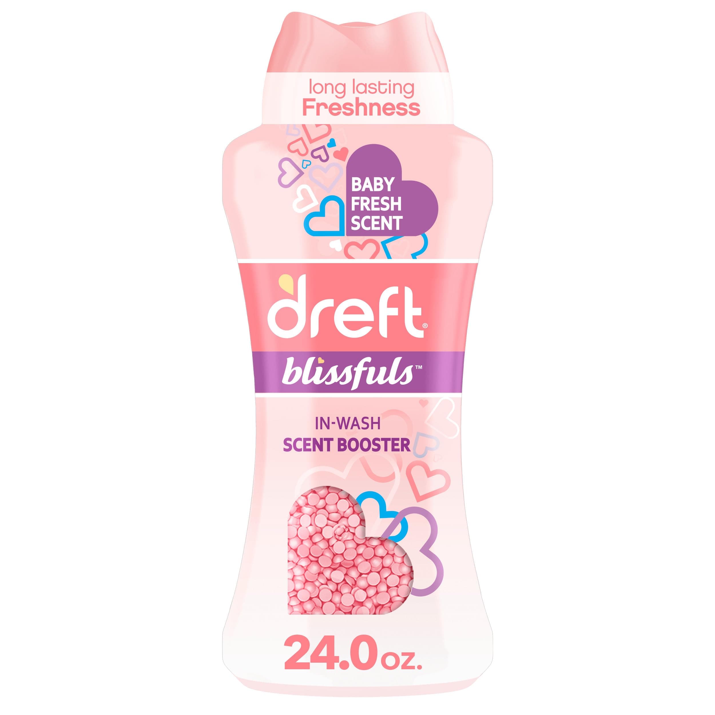 Blissfuls In-Wash Scent Booster Beads, Baby Fresh Scent, 24 oz