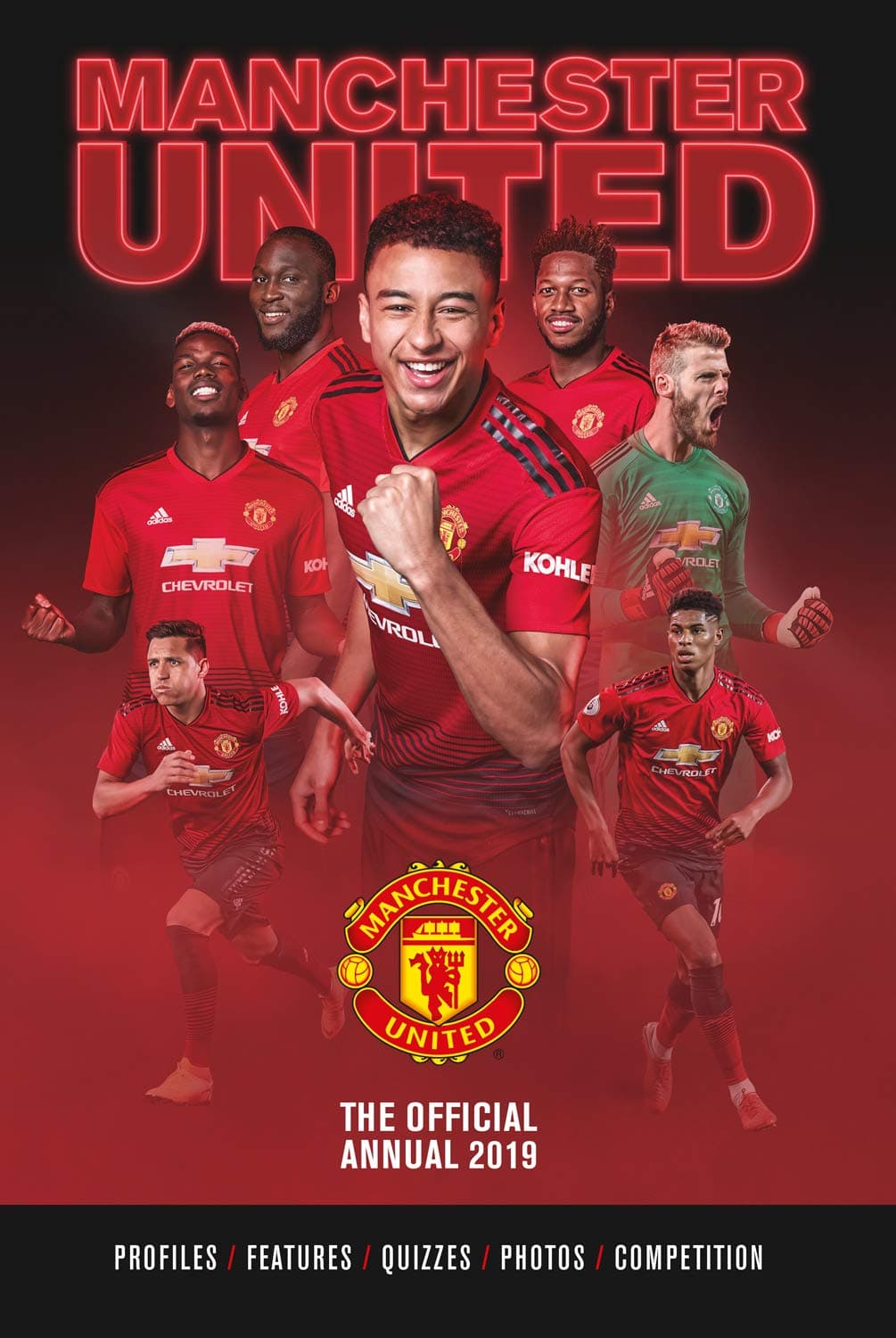 The Official Manchester United FC Annual 2019 Hardcover – Wall Calendar, 1 Oct. 2018