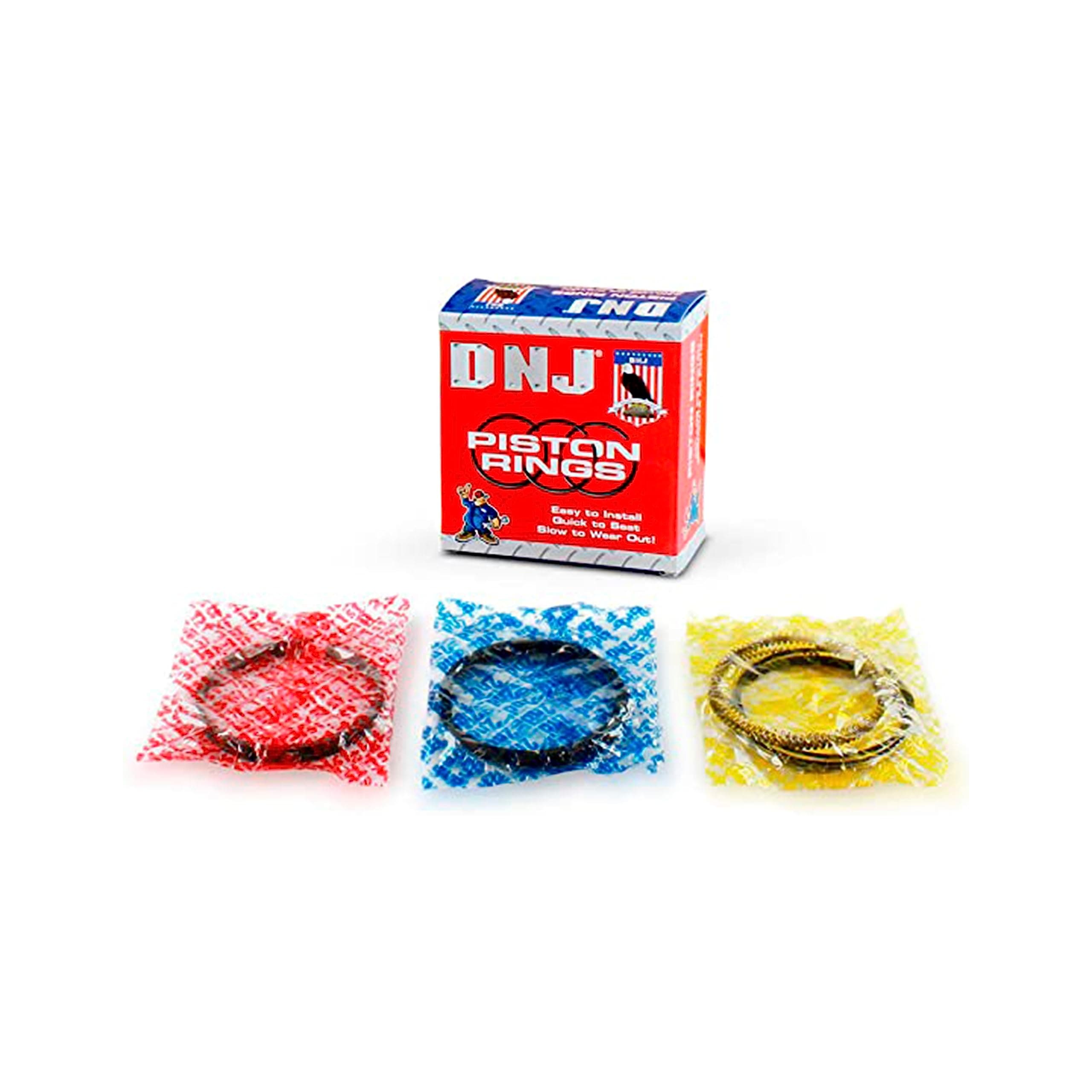 DNJ PR435 Piston Rings Standard for 2001-2015 Ford, Mazda, Mercury 3, 5, 6 2.0L-2.3L L4 16V DOHC 1999cc