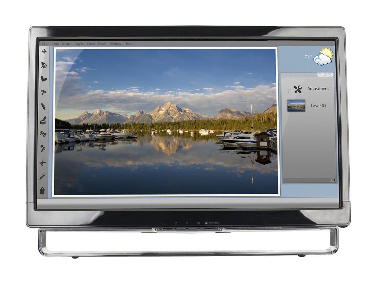 PX2230MW Touchscreen LCD Monitor - 22" - Optical - 1920 x 1080-16:9-0.248mm - Black