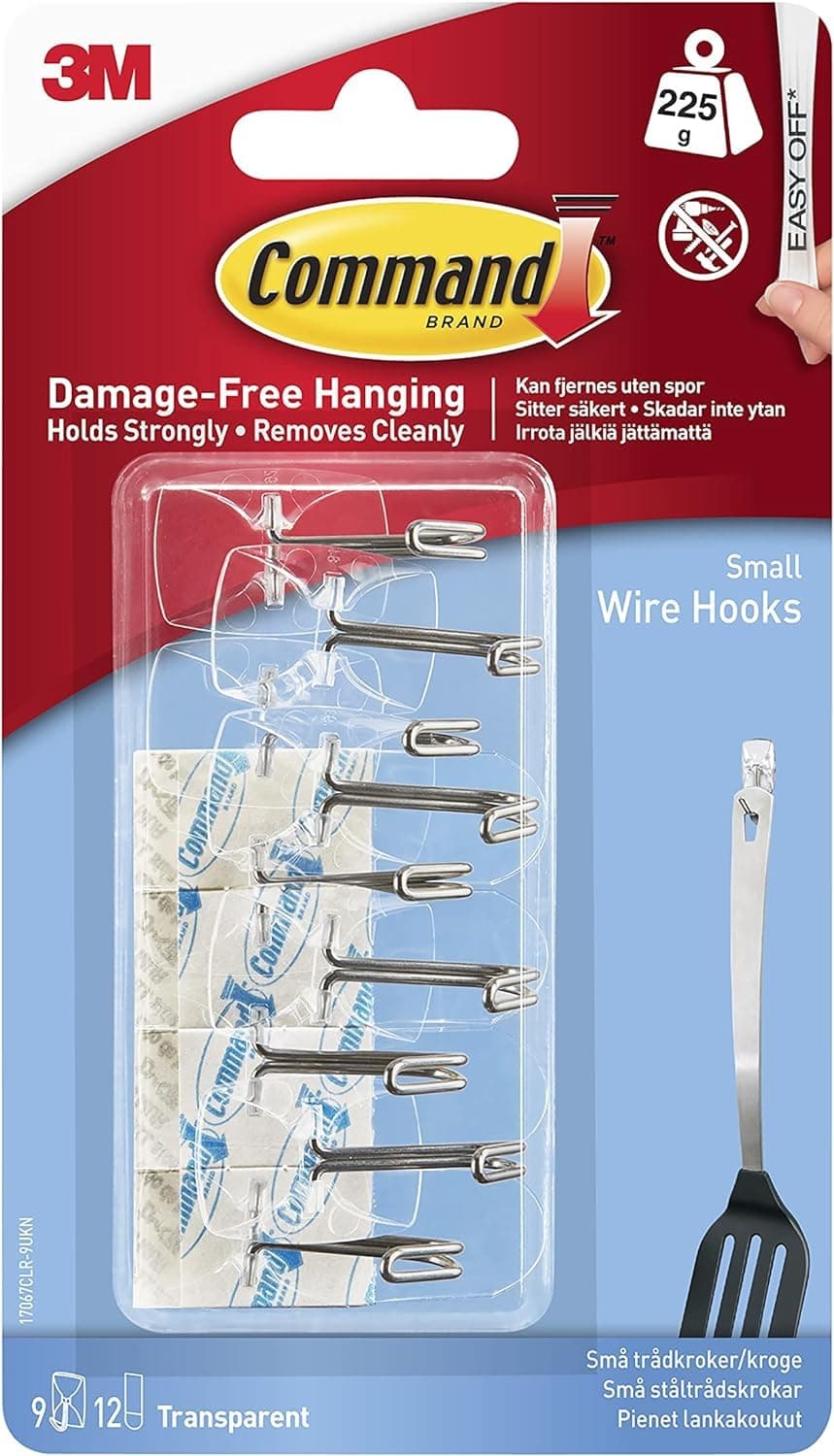 Clear Wire Hooks