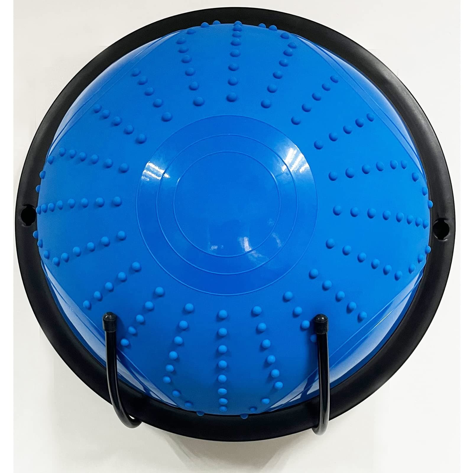 Half Ball Balance Trainer Storage Rack Half Yoga Ball Wall Mount, Balance Ball Holder Fitness Equipment, for Half Yoga Ball,Half Ball Balance Trainer Wobble Board- Adjustable Hook (Can Hold 20 Lb)