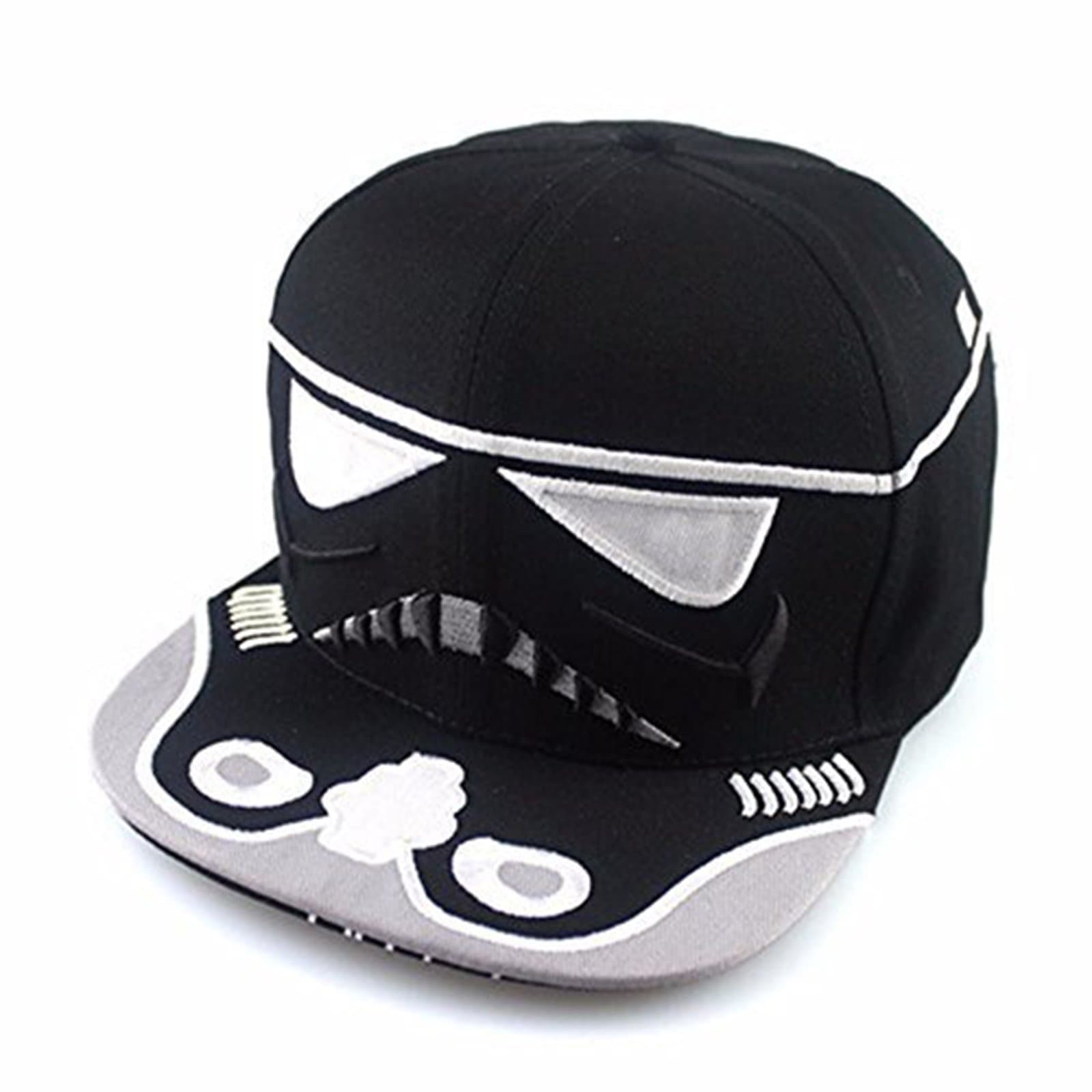 Boys/Adult Star Wars Darth Vader, Storm Trooper Snapback Baseball Cap, (Darth Vader)