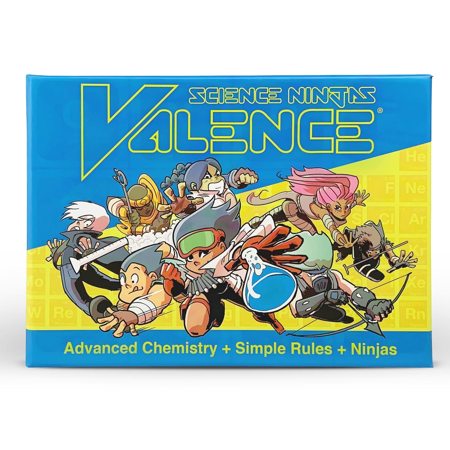Valence Periodic Table for Kids 8-12 Chemistry Games - Periodic Table of Elements, Science Gifts, Educational Science Games Molecules, Chemistry Gifts, Elements Toys, Basic Educational Card Game