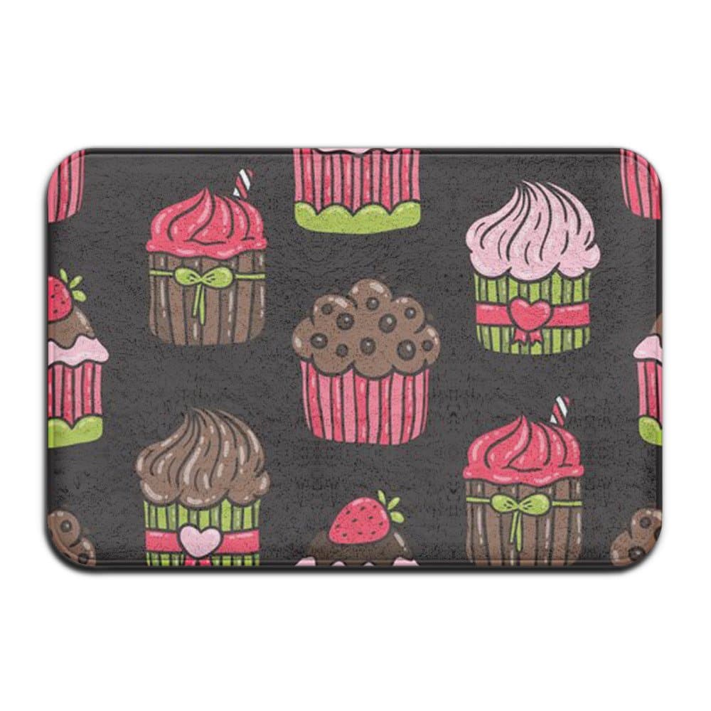 Cute Cupcake Pattern Outdoor Mat