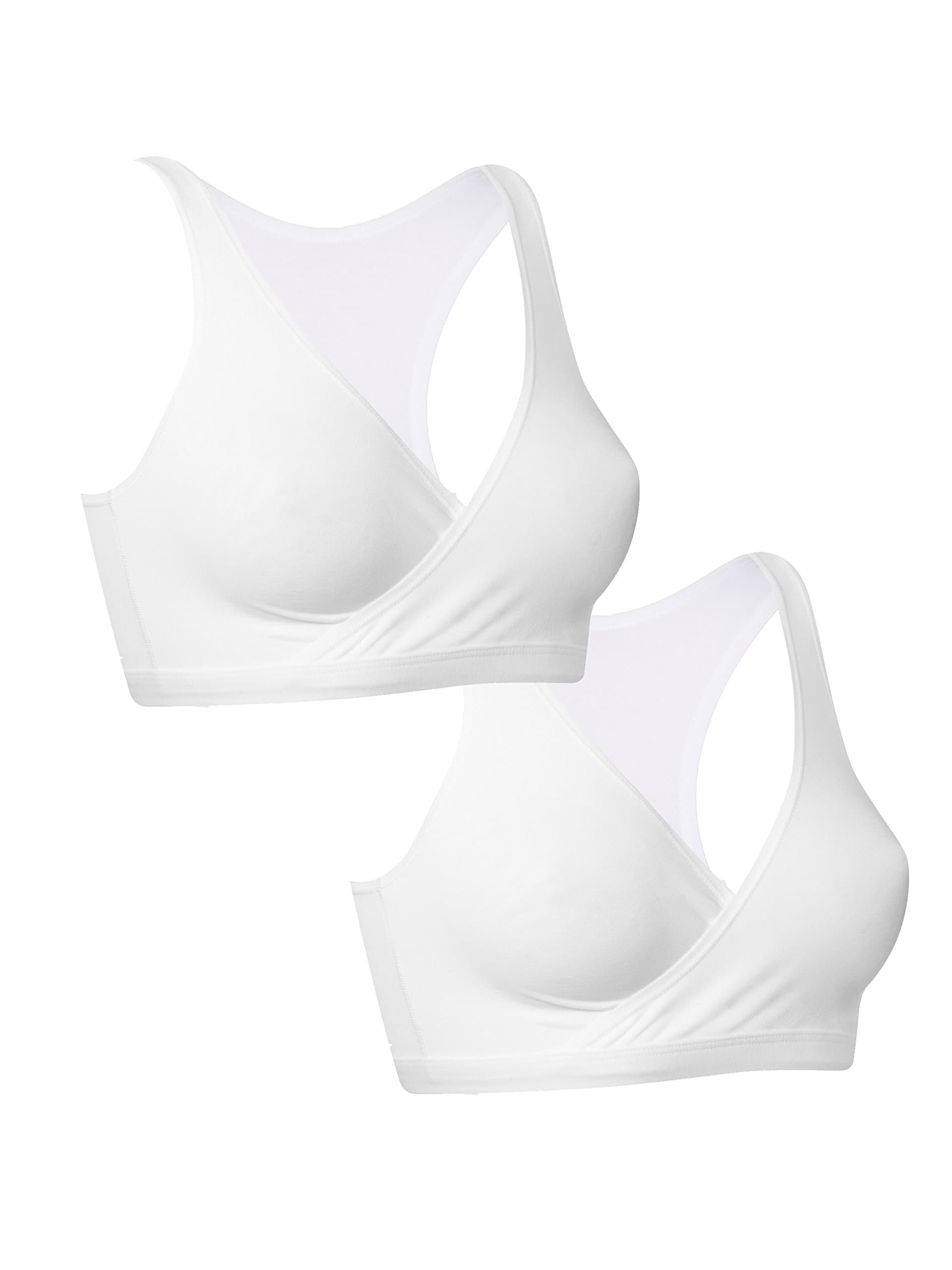 Mamma Mia PA0850 Hypoallergenic Cotton Breastfeeding Maternity Bra Without Underwiring, Preformed Cups, Comfortable for Nighttime