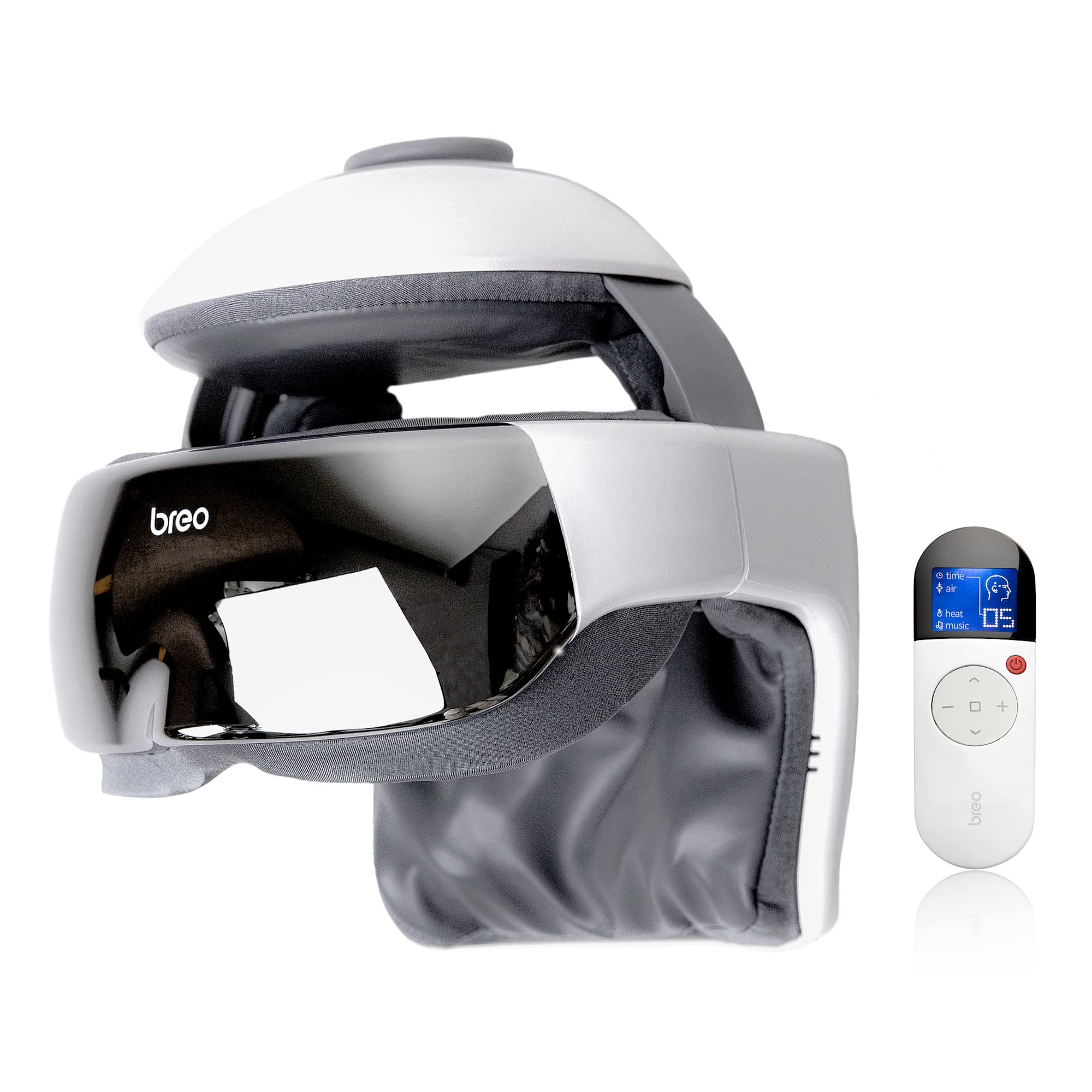 Breo iDream3 Rechargeable Head Massager with Scalp Massage & Remote Control for Relax