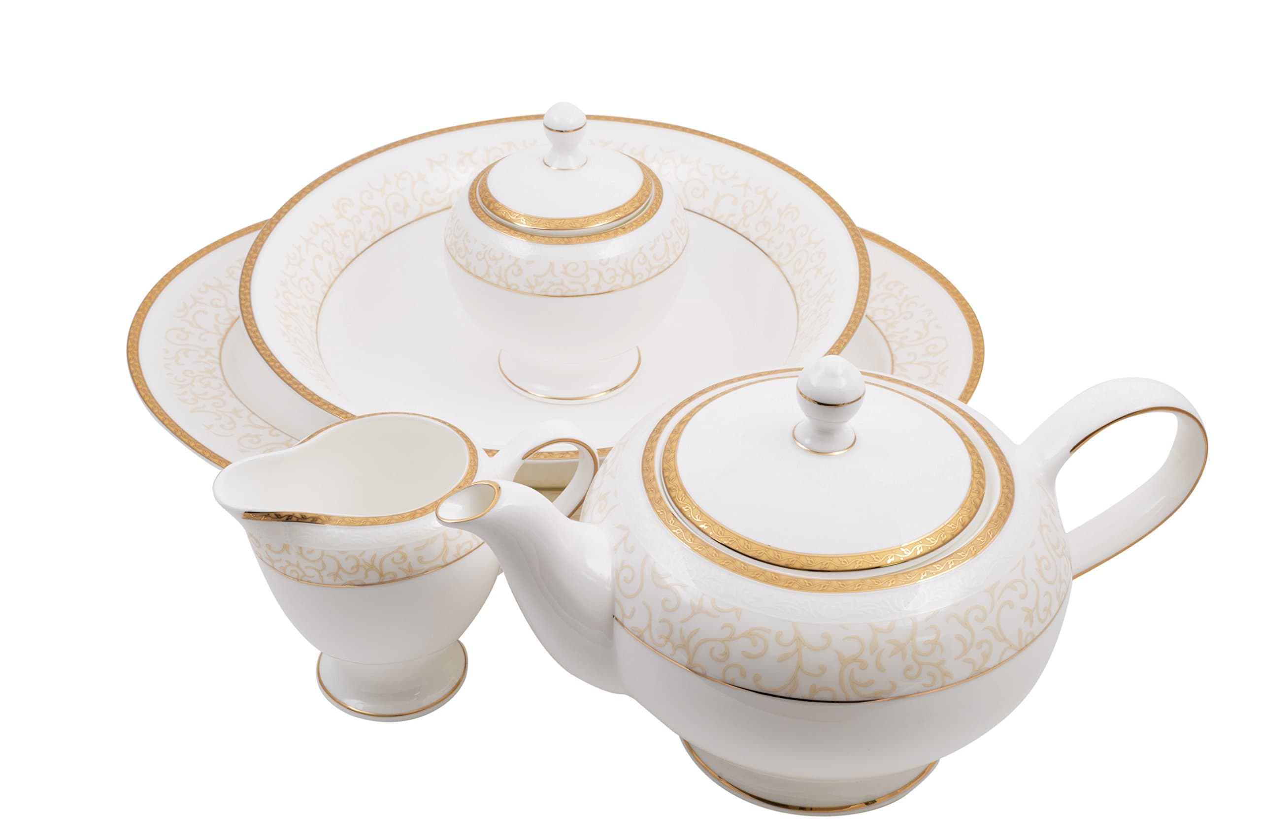 DANIELA BONE CHINA TRADITIONAL SERVING SET