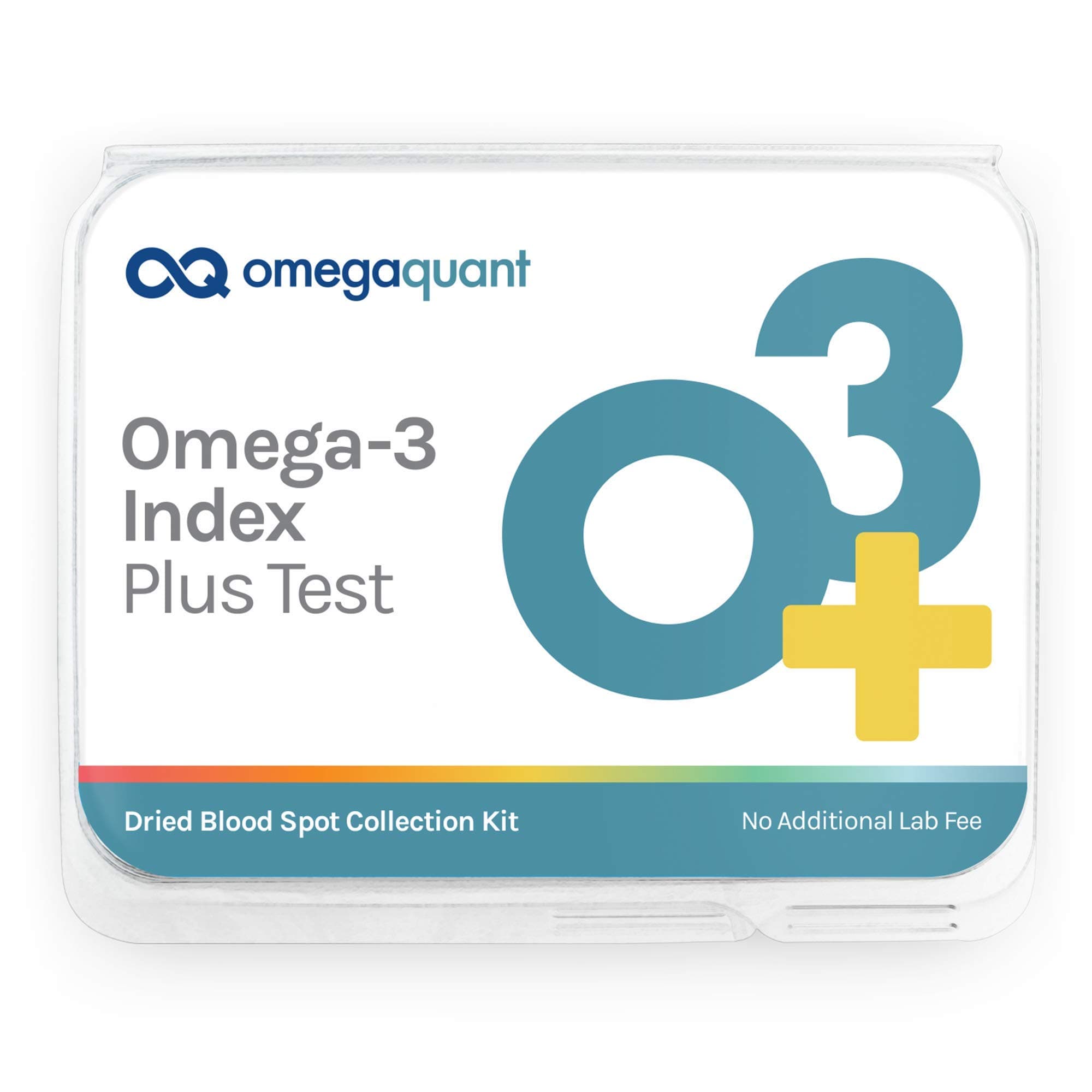 OmegaQuant Omega Quant Omega-3 Index Plus Test Kit - Measures Blood Levels of Omega-3, Trans Fats, and Omega-6:Omega-3 Ratios | The Original Omega-3 Blood Test Home Kit