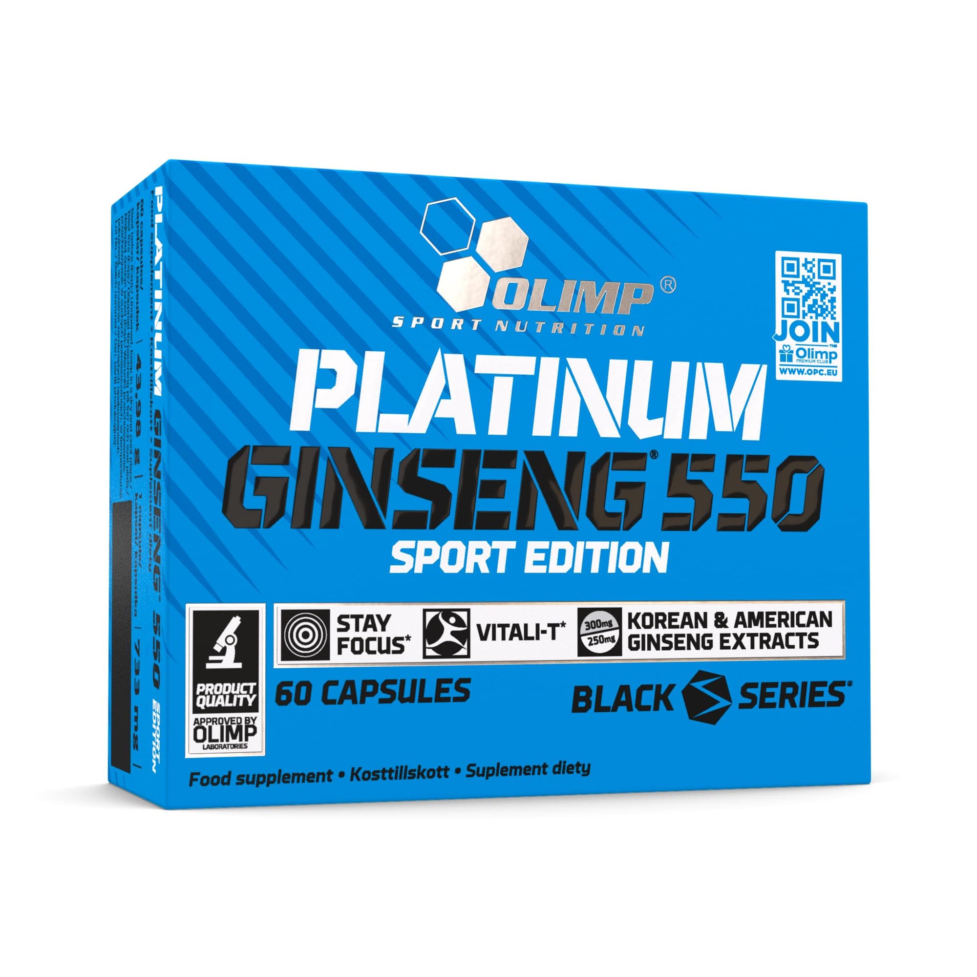 Olimp Platinum Ginseng 550 Sport Edition (60 Capsules)