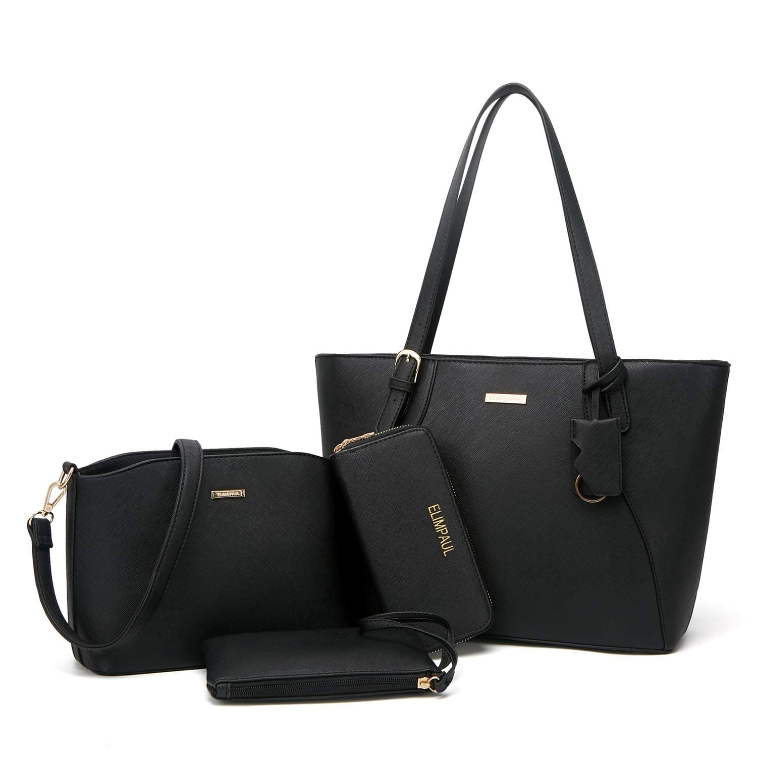 Women Fashion Handbags Tote Bag Shoulder Bag Purse Set 4pc