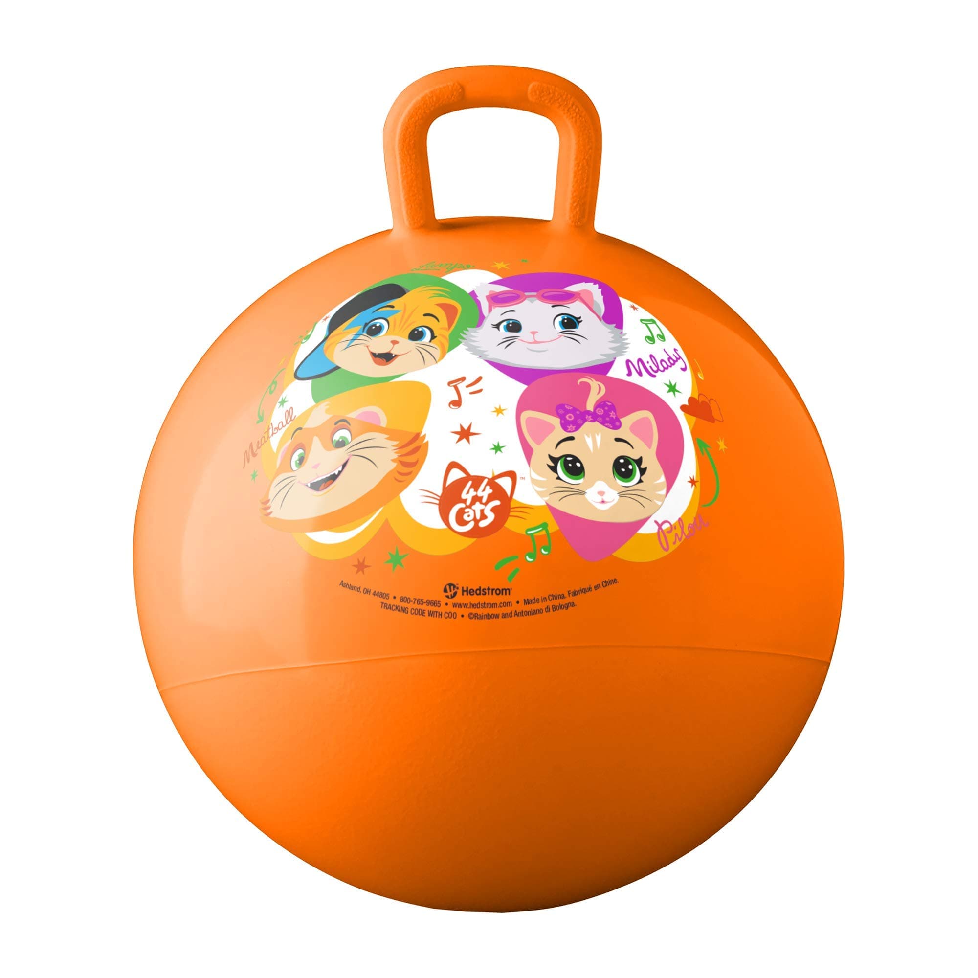 44 Cats Hopper Ball, Hop Ball for Kids, 15 Inch, 55-7340
