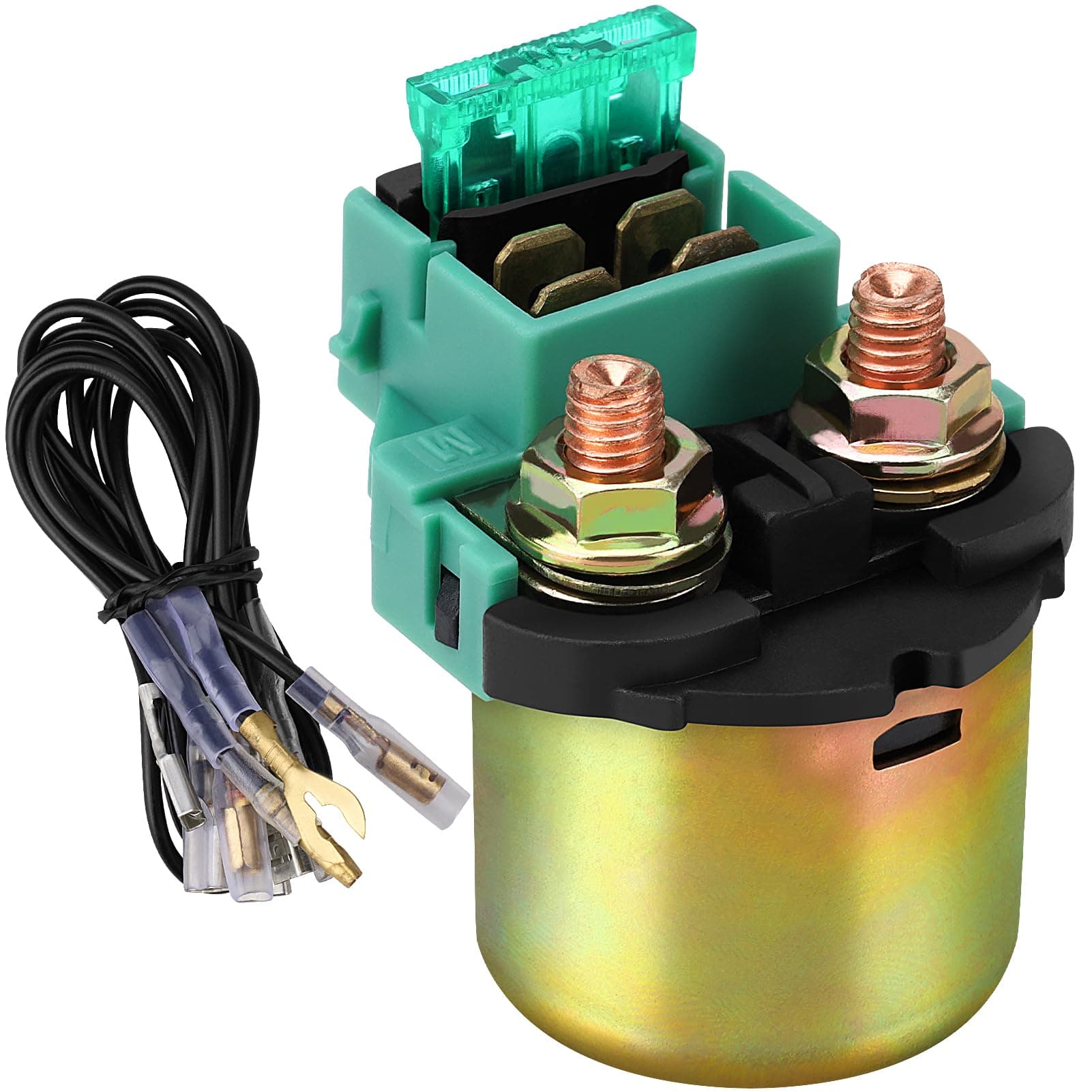 GL1100 GL1200 Starter Solenoid Relay for Honda Goldwing VT600 Shadow 1988-2007 VF500 VF750 CB900C CB650C CB750C GL1500 GL500 GL650 /Kawasaki EL250 EN500 ZX1000 ZX1100/Suzuki GS500#35850-425-017
